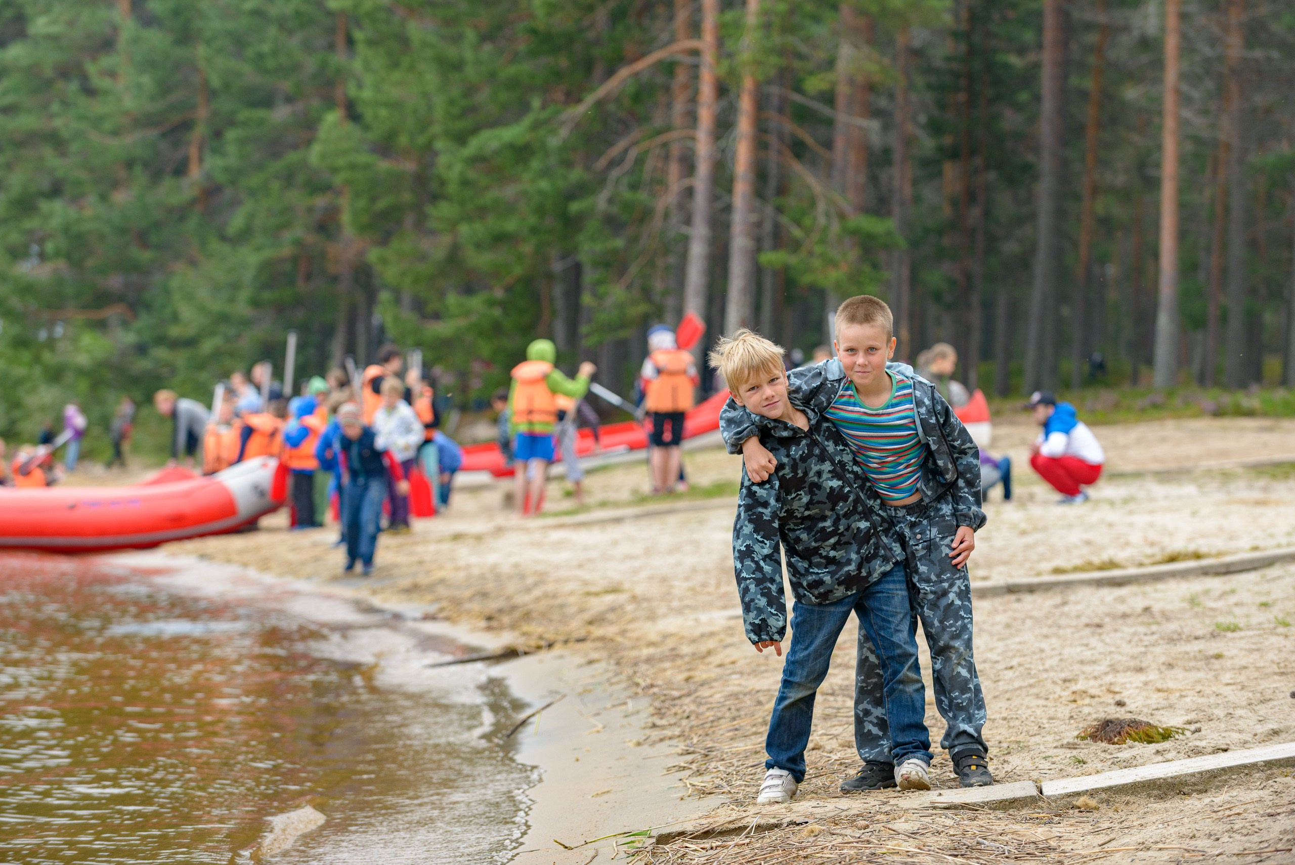 Летние тренировочные сборы Школы Боевых Искусств «МОН» 2013, рафты