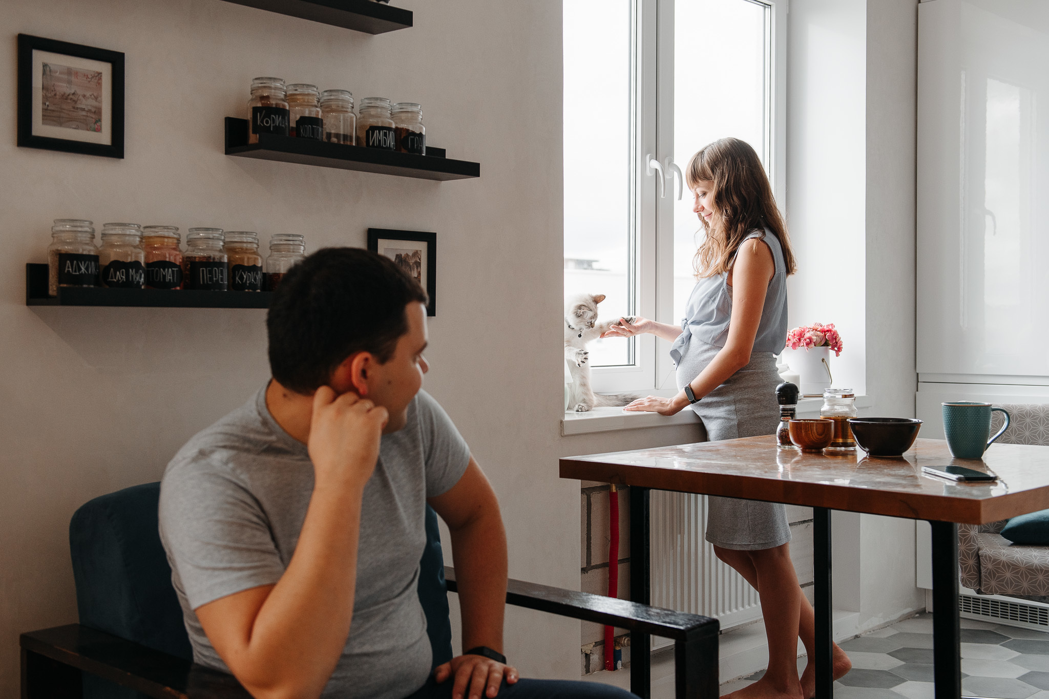 Юля и Вова в ожидании чуда. Фотограф Валерия Голубева (Миронова)