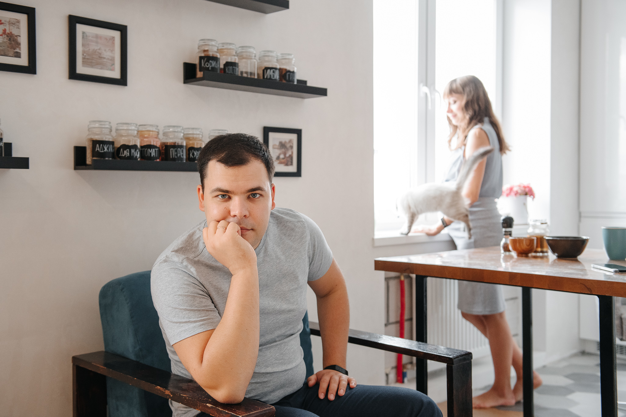 Юля и Вова в ожидании чуда. Фотограф Валерия Голубева (Миронова)