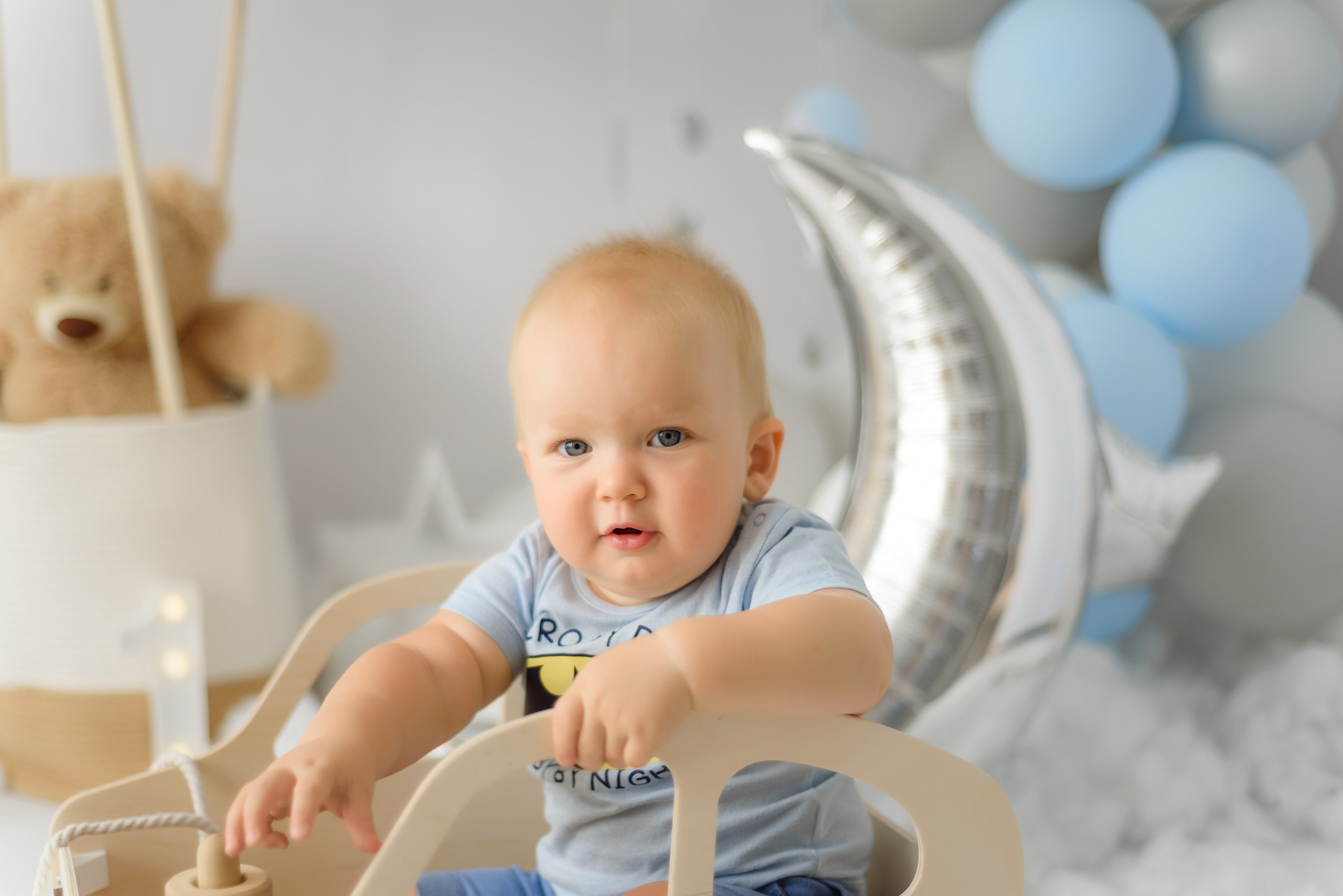 «Лунный свет» Юре 1 годик. Детский Фотограф |Фотограф на годик в Брянске Ирина Романова