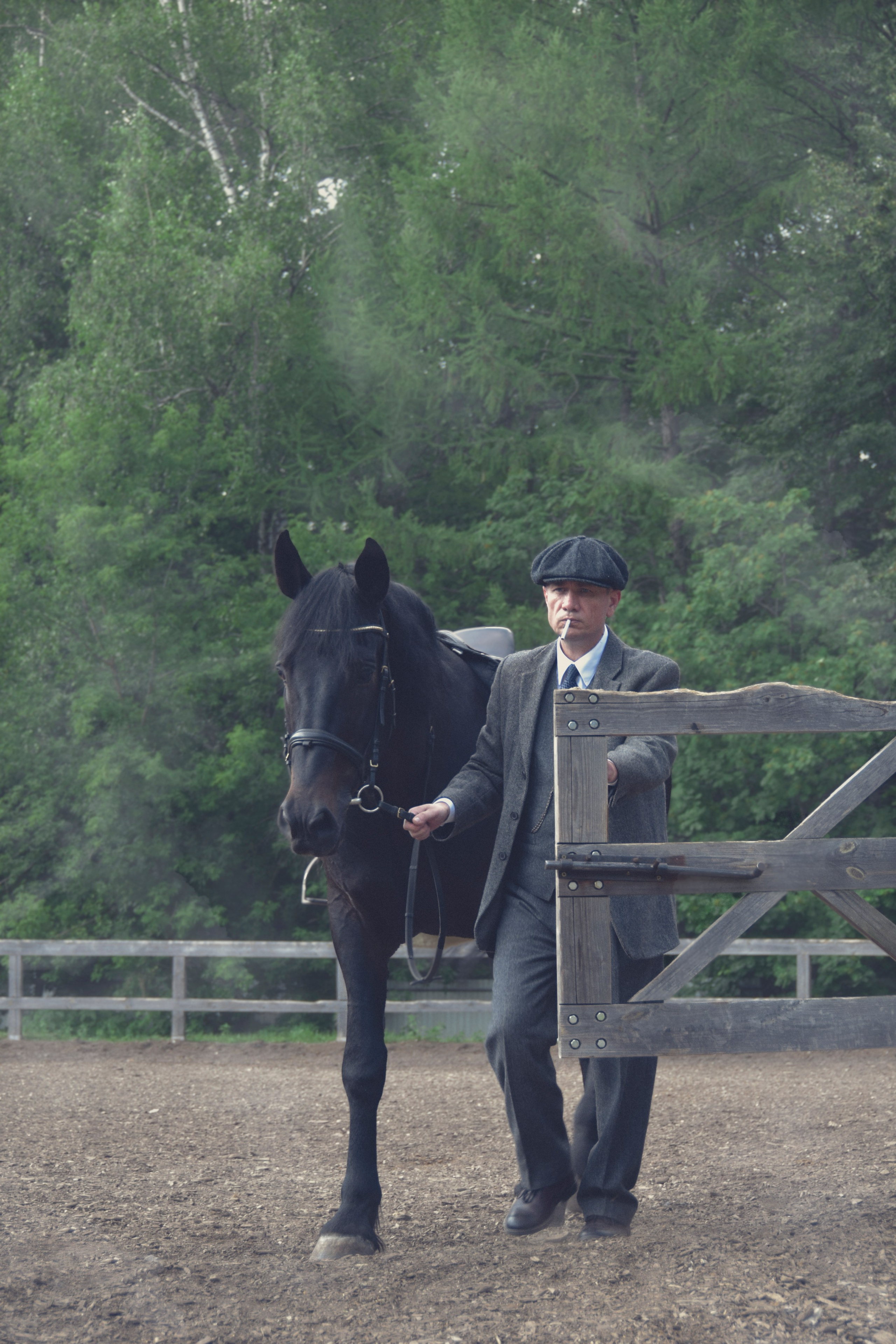 Рафаэль и Султан. Peaky Blinders. Конный фотограф Москва