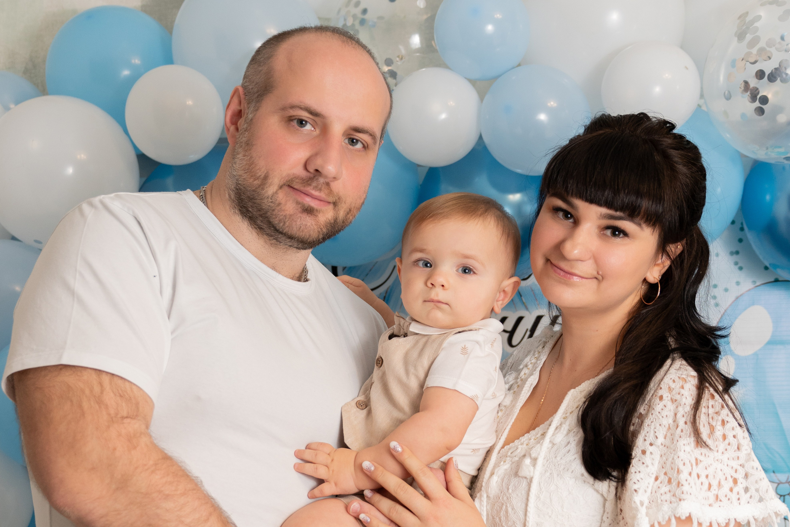 Фотосессия в студии на годик, 2,3 и т.д. Nikolay Serfoord