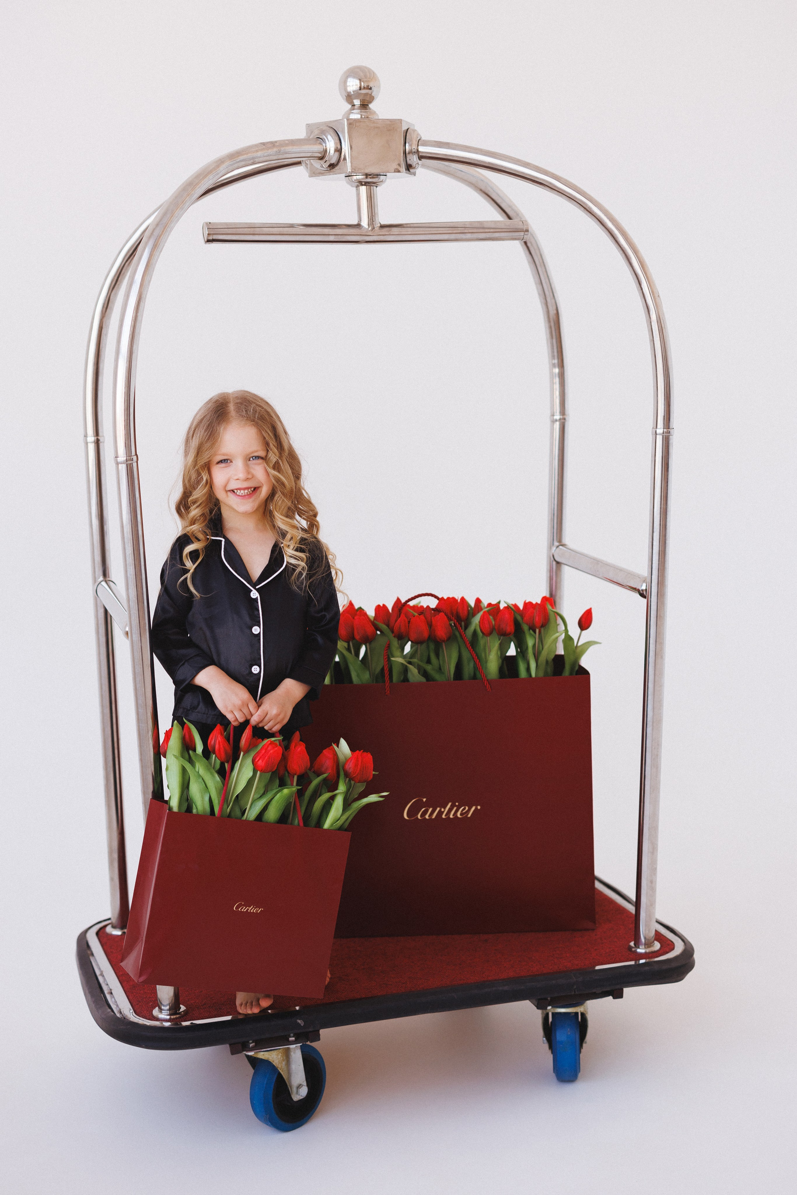 Фотосессия для девочек в тематике «Гардеробная». Семейный и детский фотограф в Краснодаре Анна Трашкова