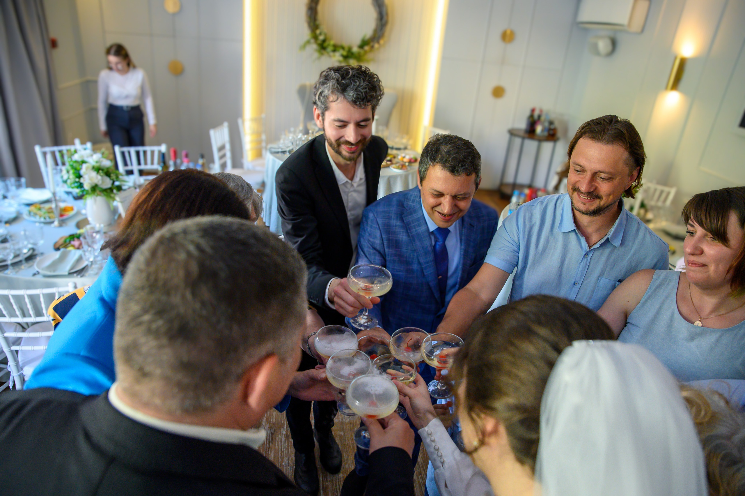Свадебный банкет. Профессиональный фотограф в Санкт-Петербурге