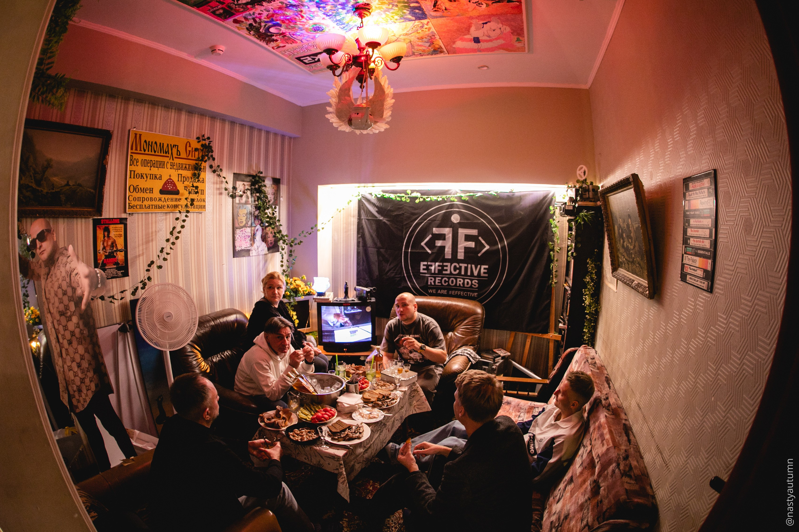 День Рождения Effective Records. Репортажный и концертный фотограф в Москве Анастасия Осень