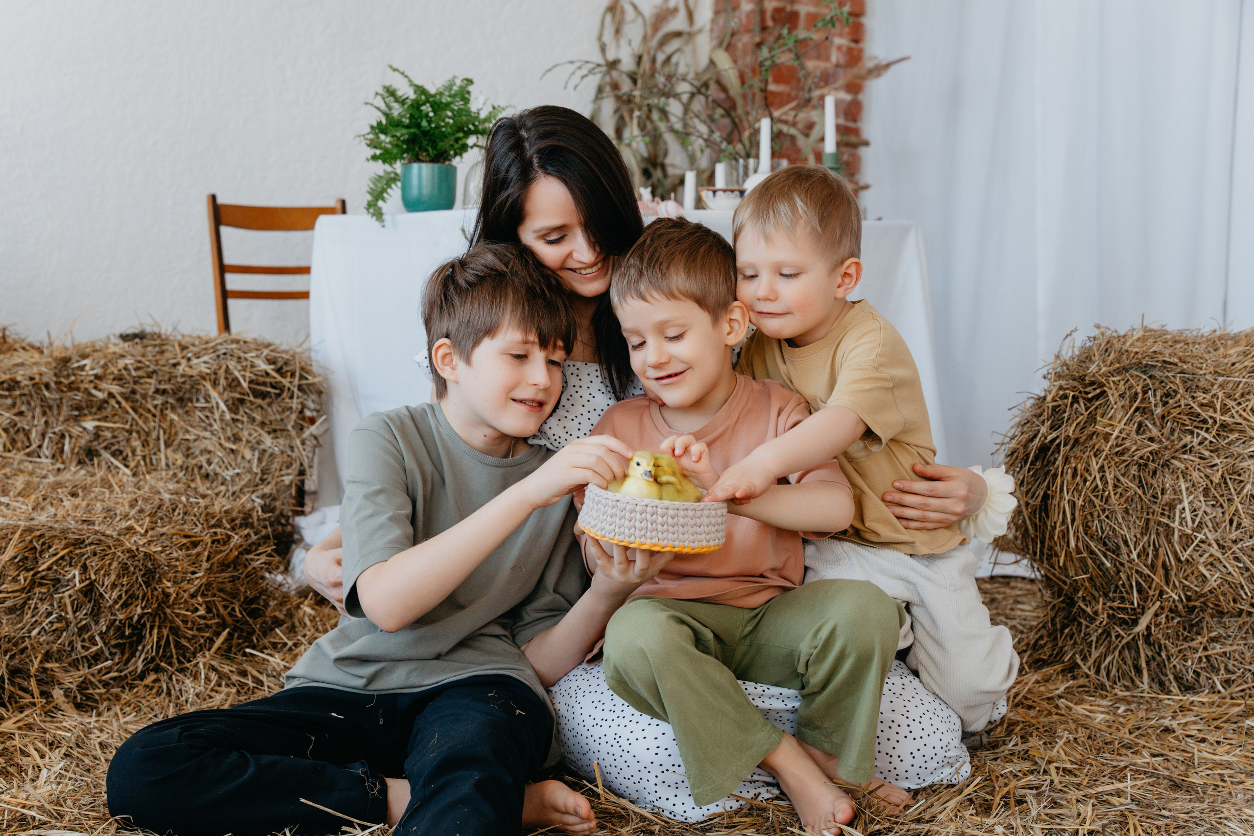 Для счастья много не надо. Семья Настины