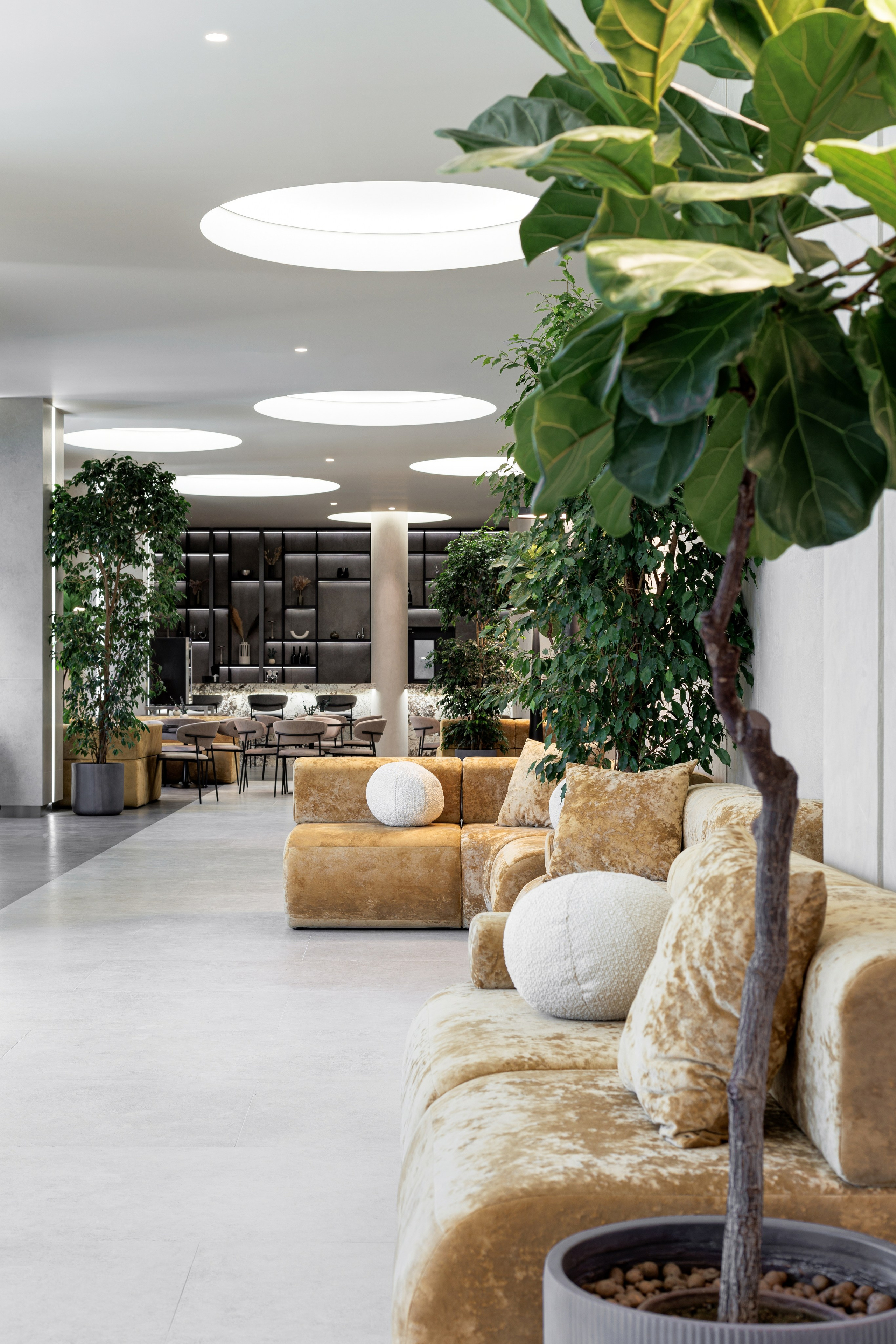 Лобби отеля Svet