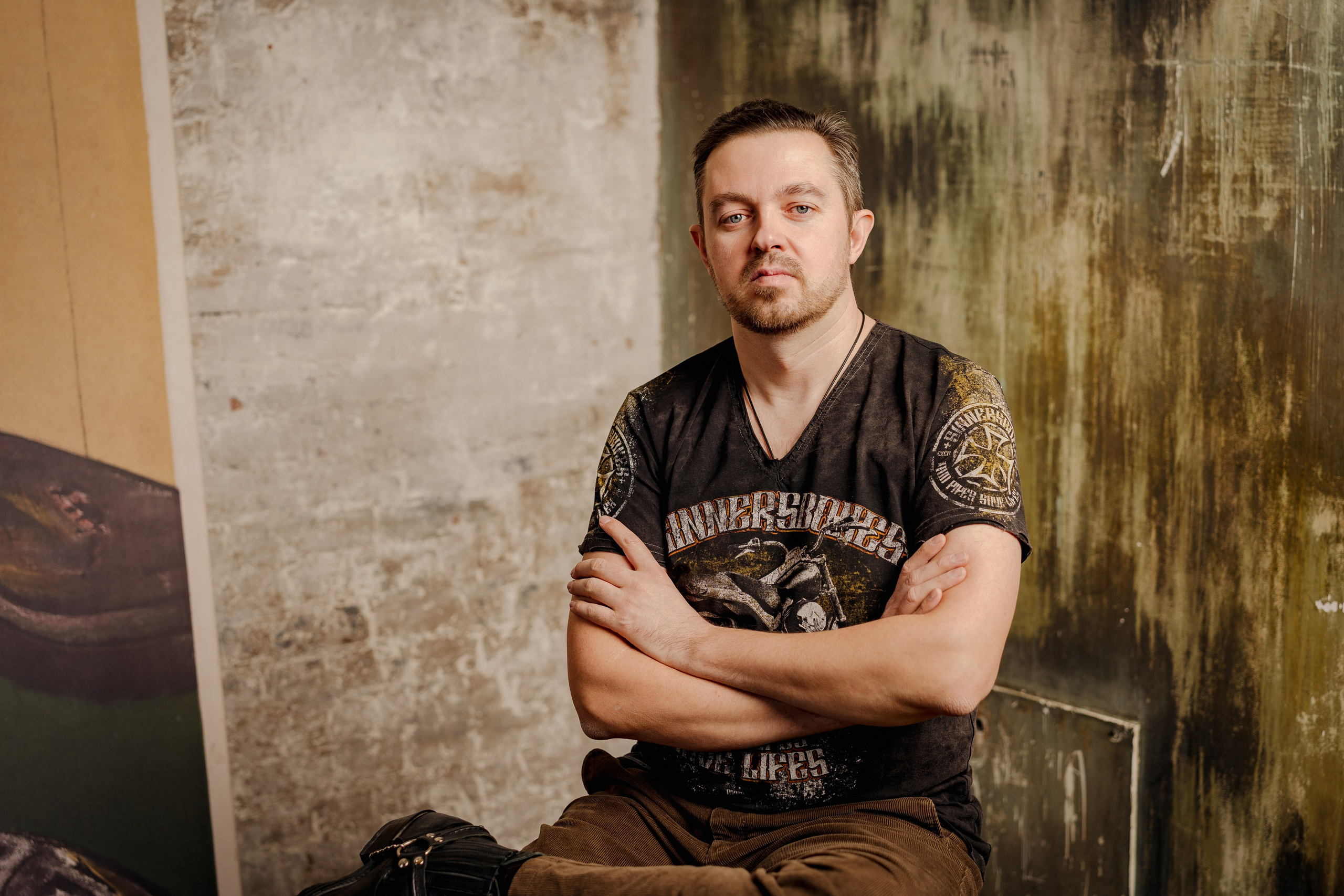 Мужской портрет. Портретный и семейный фотограф в Москве/Видное