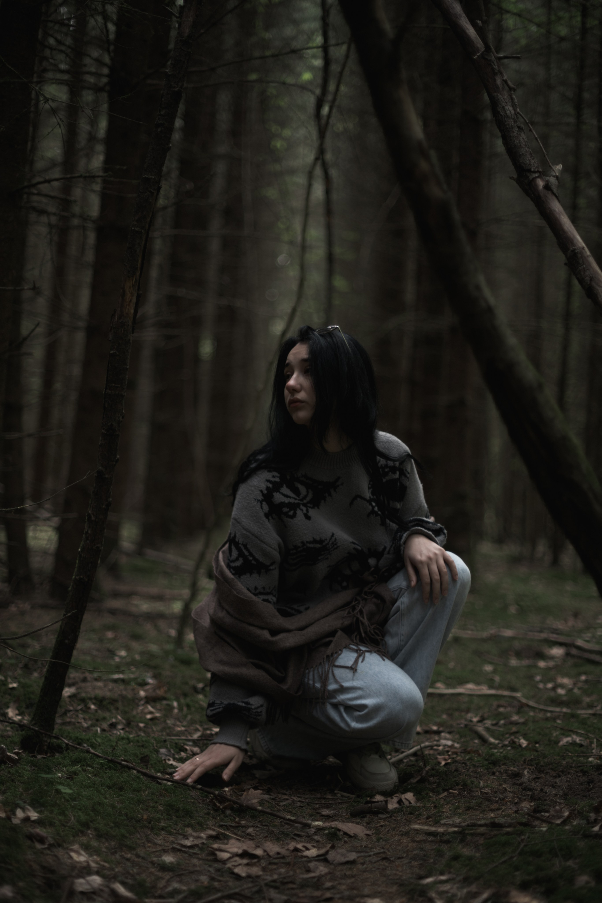 Полина Л — (Лесной массив). — Digital Noise —