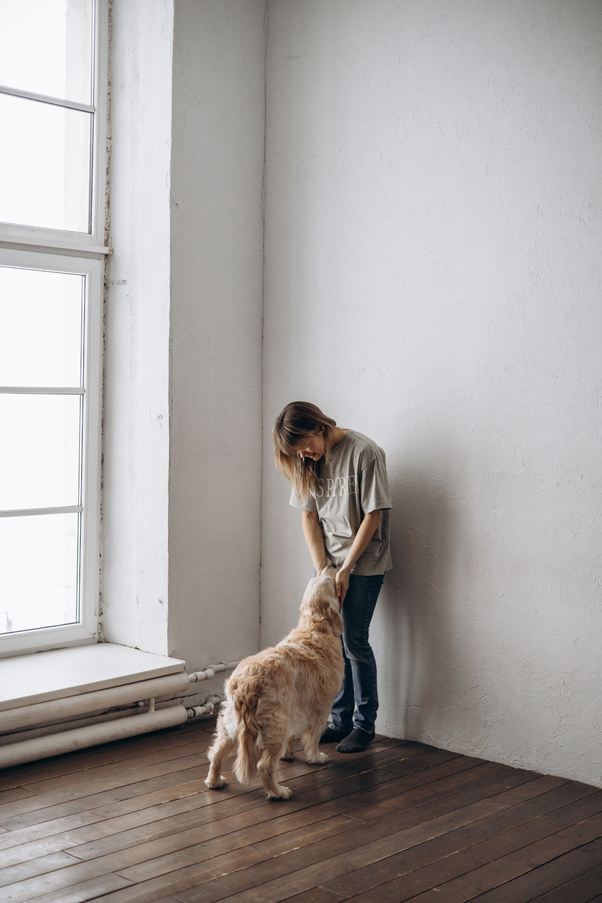 Ирина и Луна. Фотограф — Анималист | Санкт-Петербург