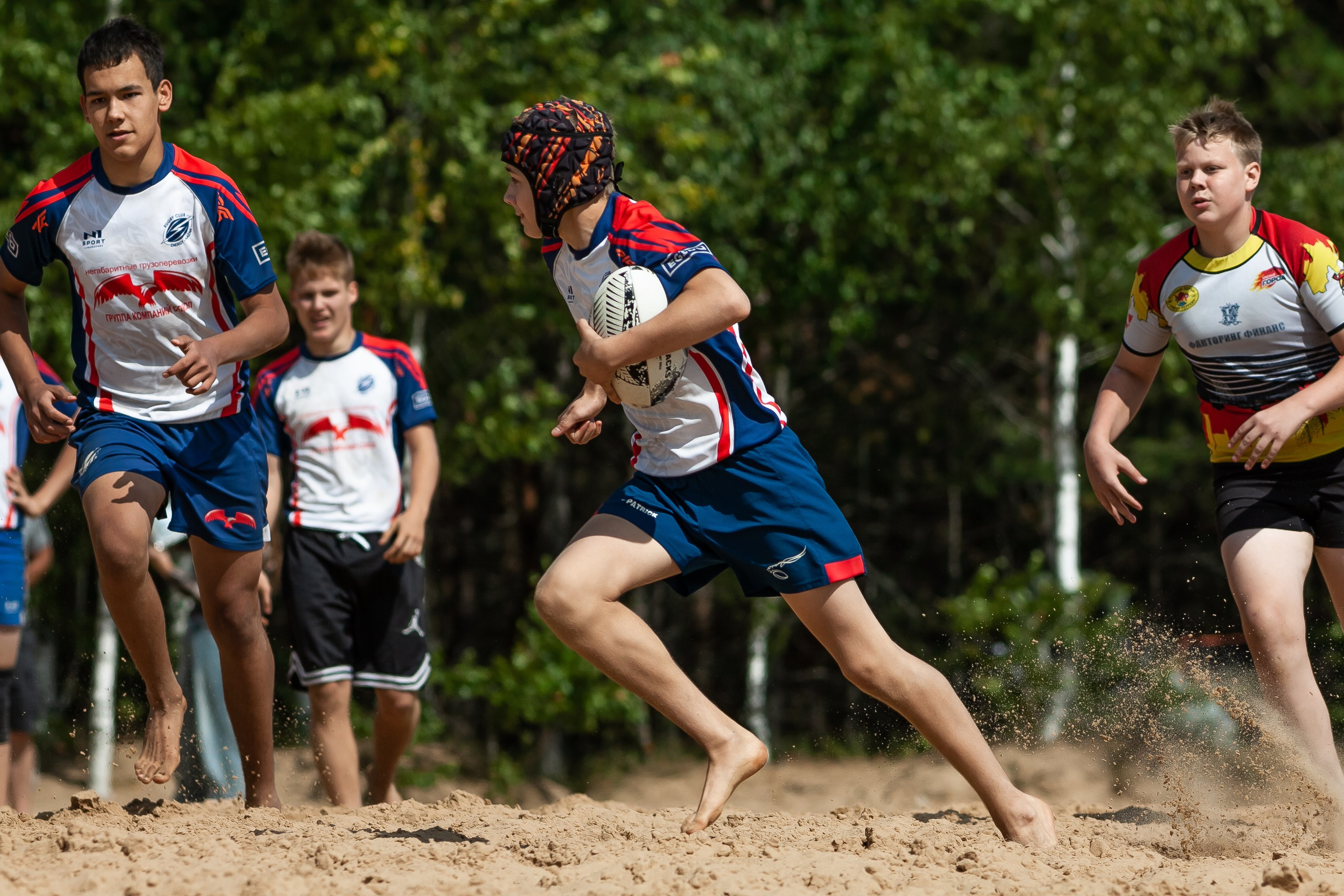 «Кубок «Молота» по пляжному Регби. Фотография