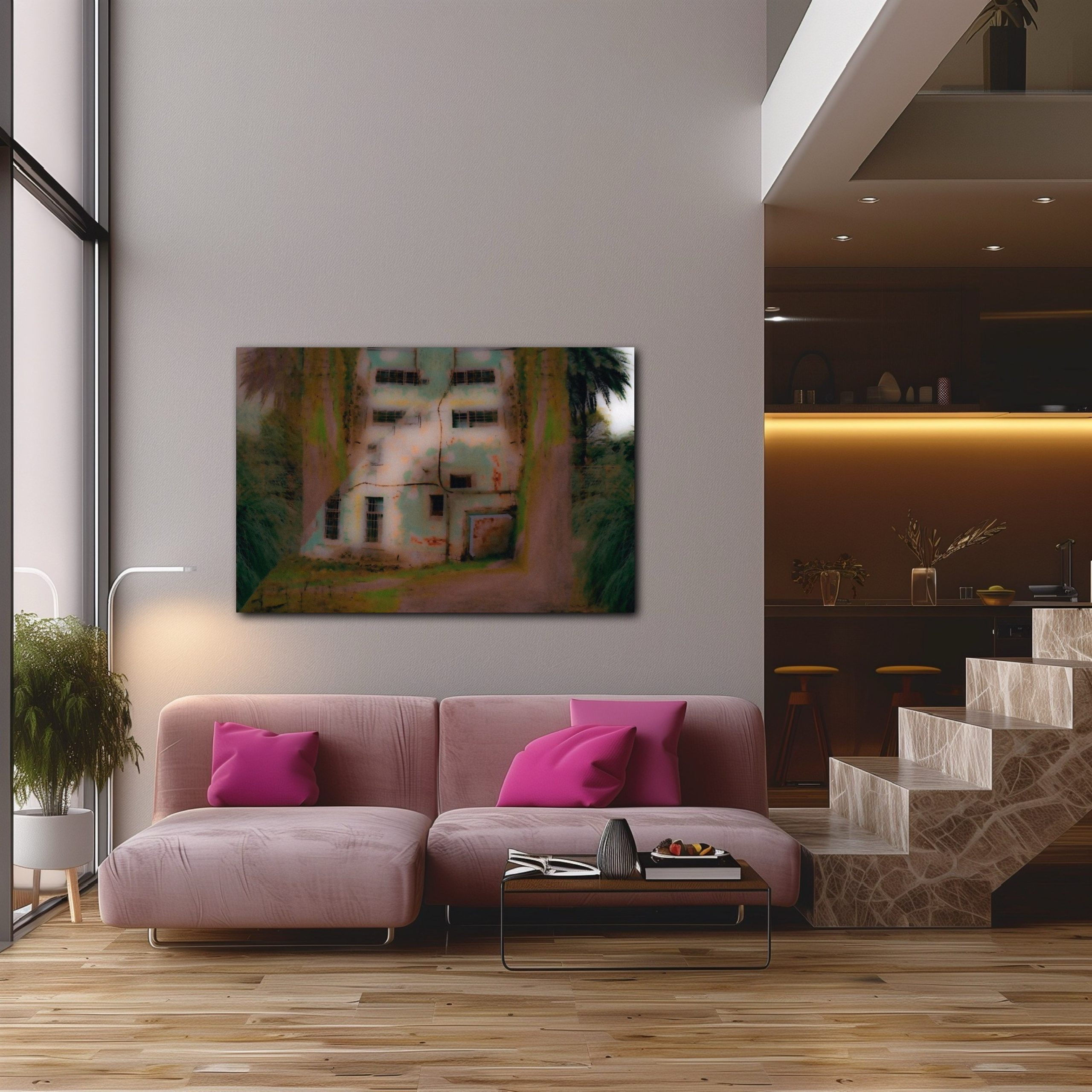 THE BUILDINGS. Визуальный артист Наташа Солнцева