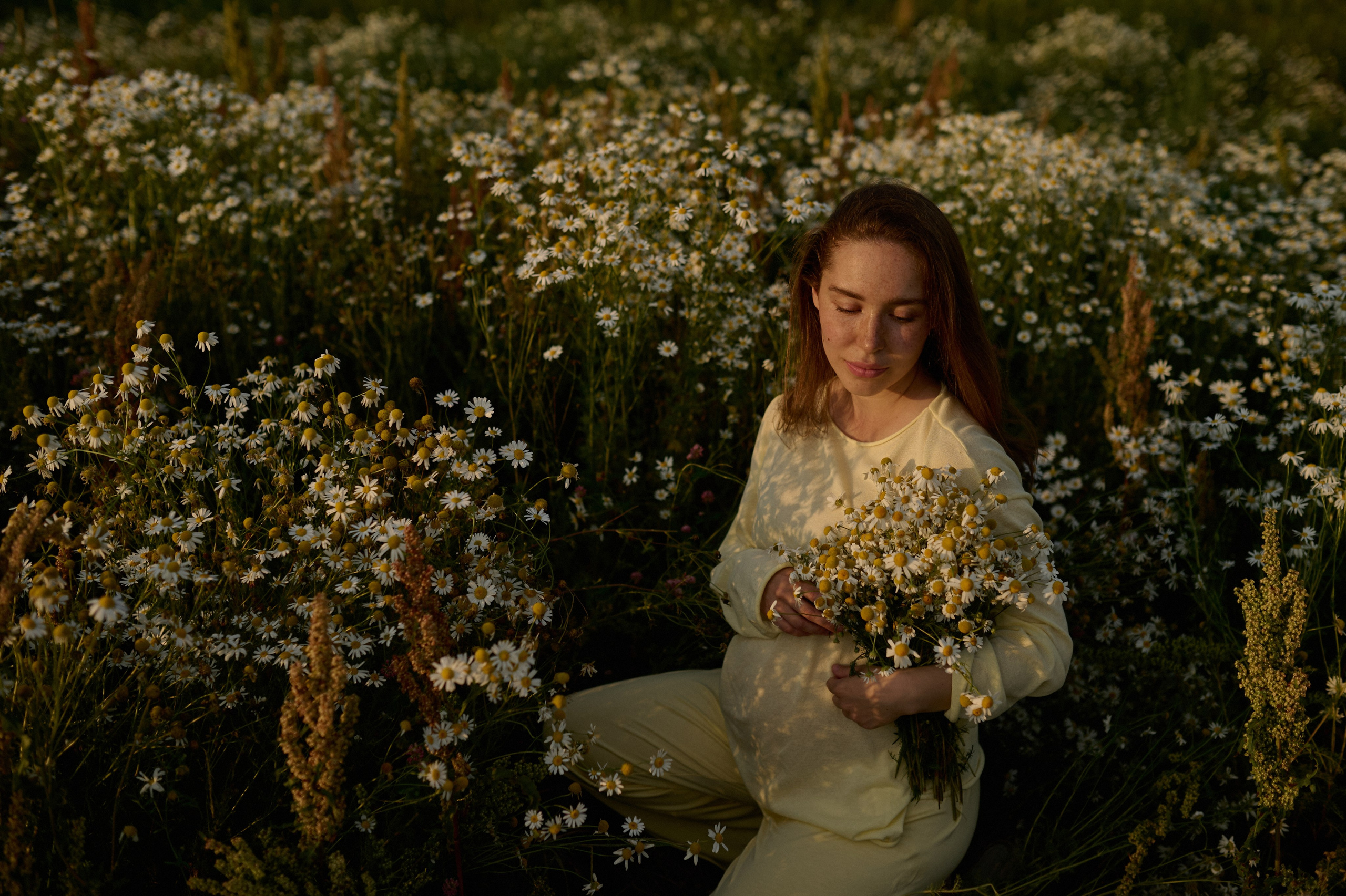 Рома, Оля, Максим и ромашки. Семейный и свадебный lifestyle-фотограф в Москве Мария Петрова