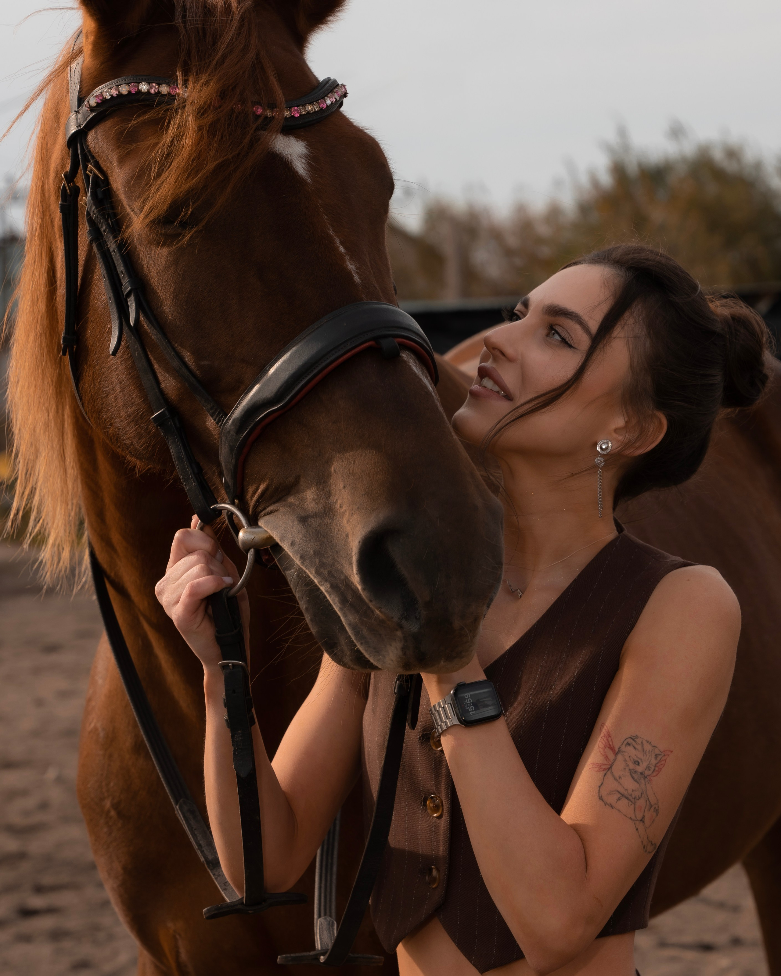 Фотосессия с лошадью. Женский, семейный фотограф в г. Уссурийске Марина Гусарова