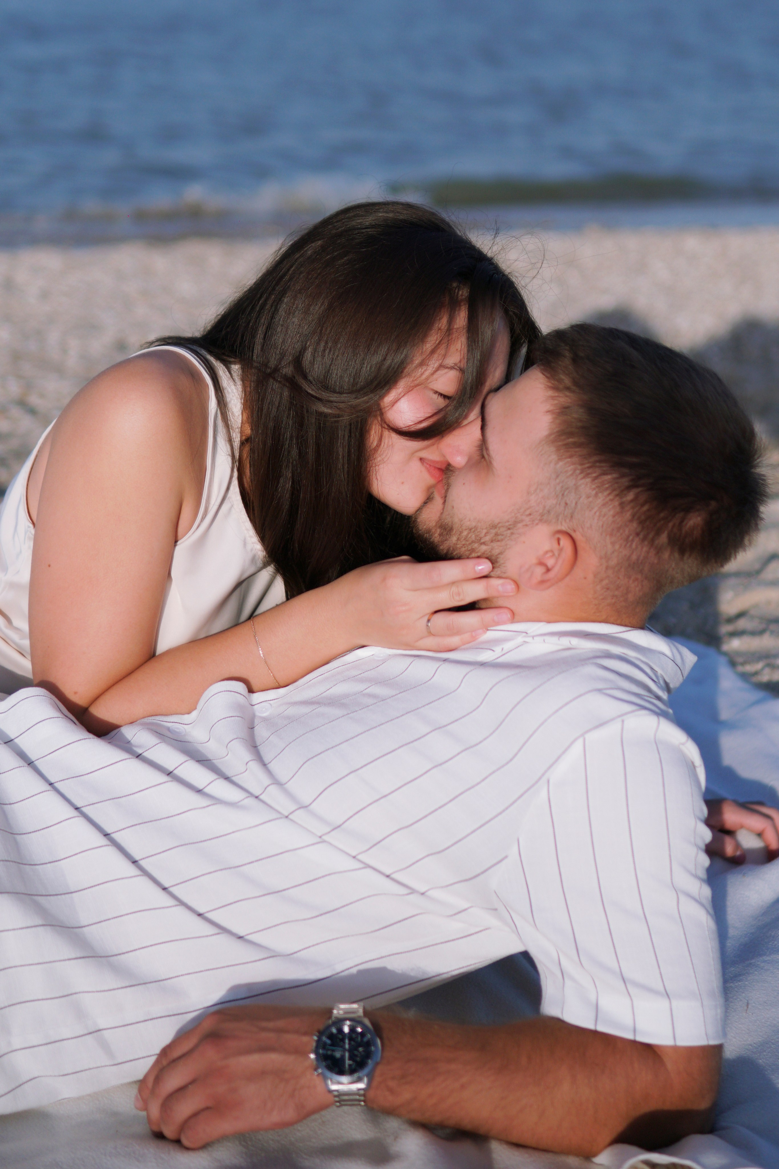 Love story у моря в Ростове-на-Дону за городом. Фотограф в Ростове-на-Дону Марина Мальцева