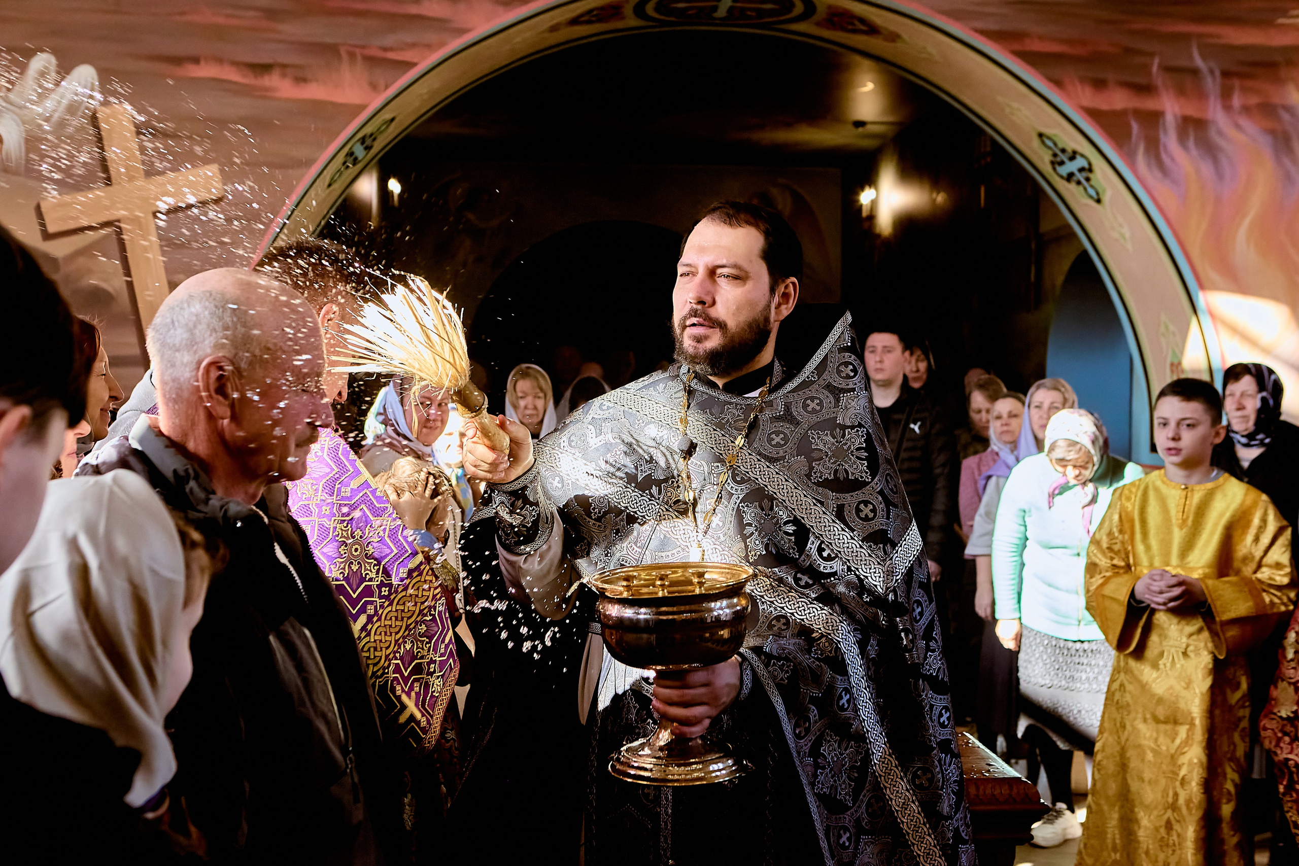 Фотографии в храме во второе Воскресение Великого поста