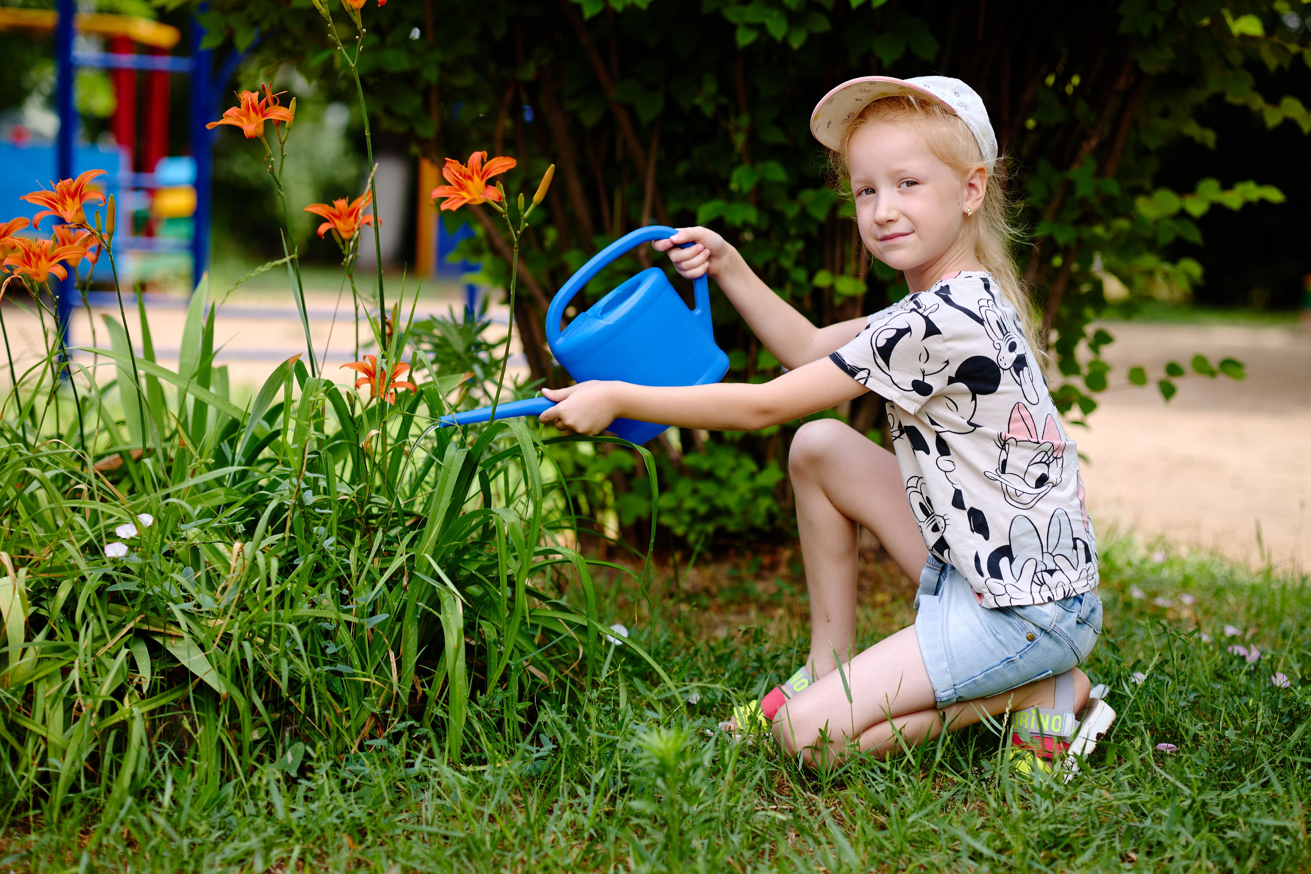 Пример летней съемки в детском саду № 92 Старшая группа Радуга. Фотограф Выпускные альбомы Таганрог Сергей Коробченко