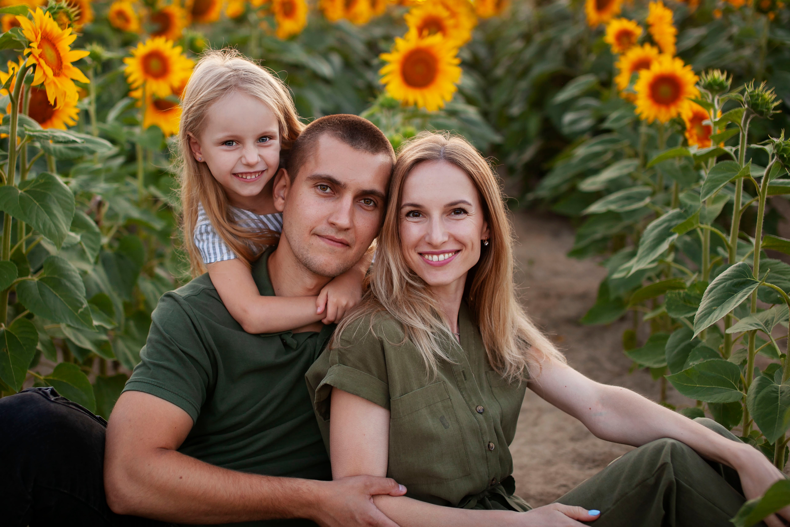 Подсолнухи. Свадебный и семейный фотограф Витебск