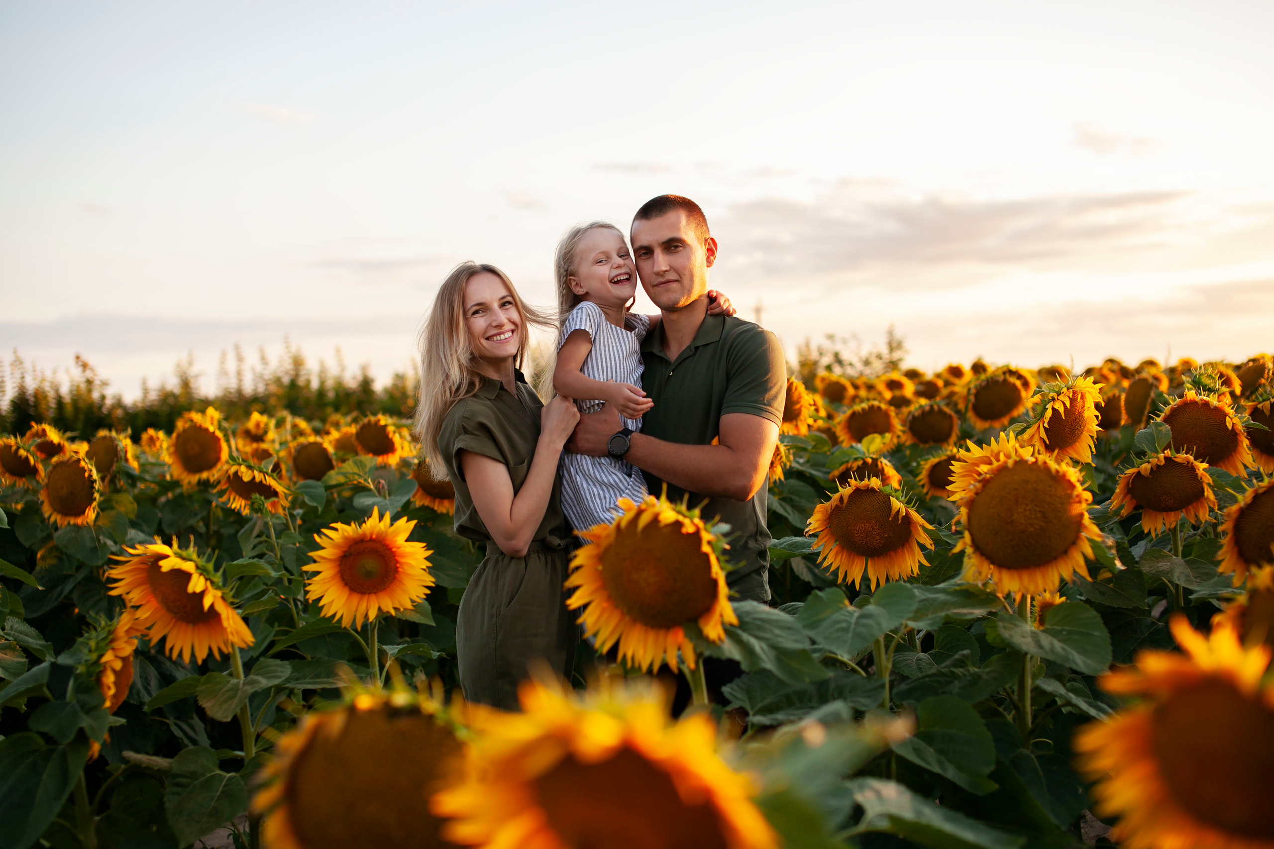 Подсолнухи. Свадебный и семейный фотограф Витебск
