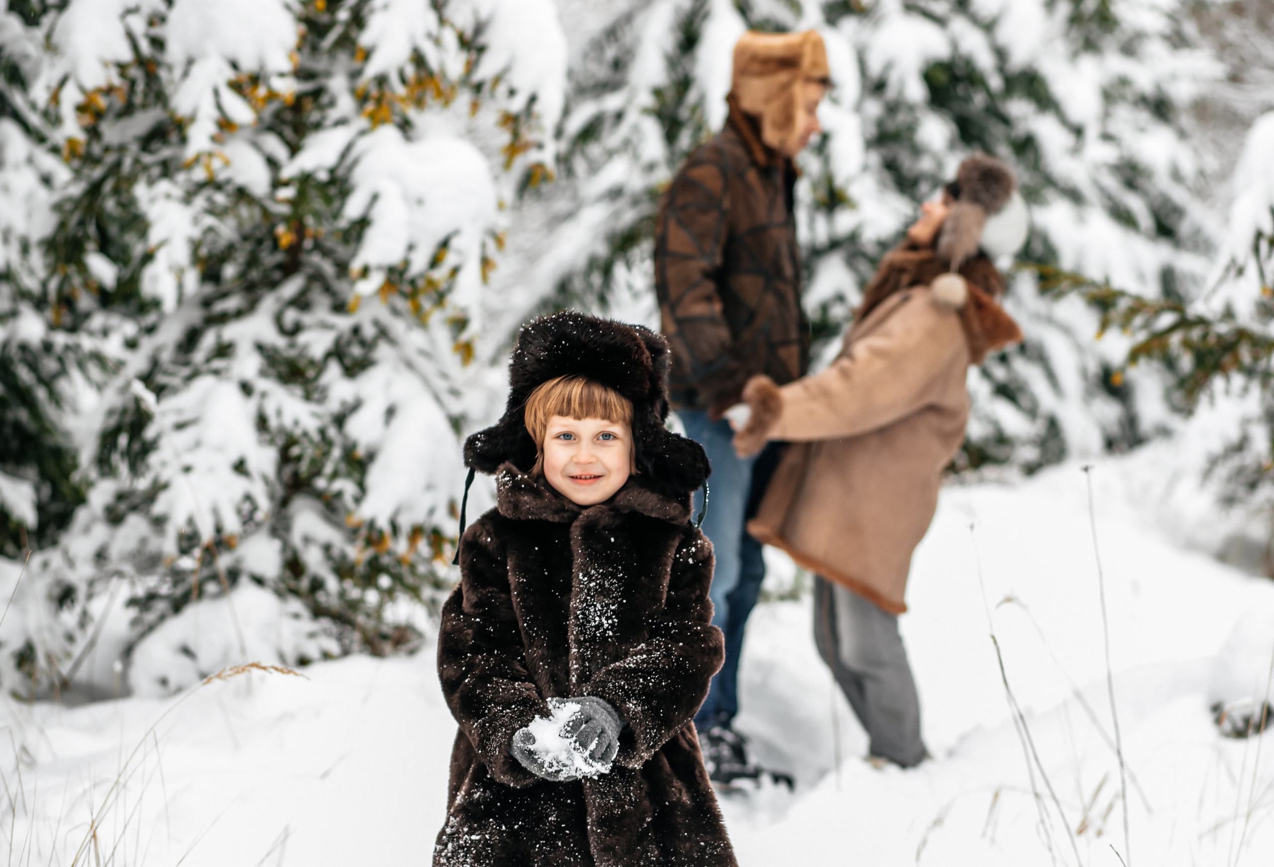 Зимняя. Свадебный и семейный фотограф Витебск