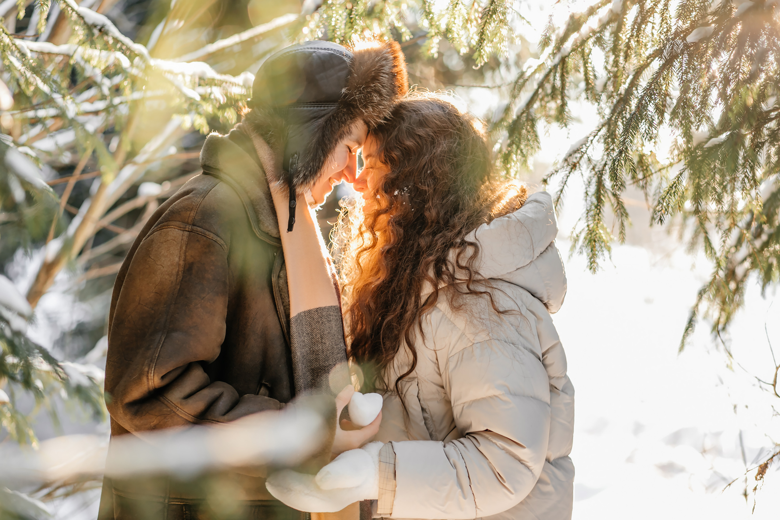 Зимняя Love. Свадебный и семейный фотограф Витебск