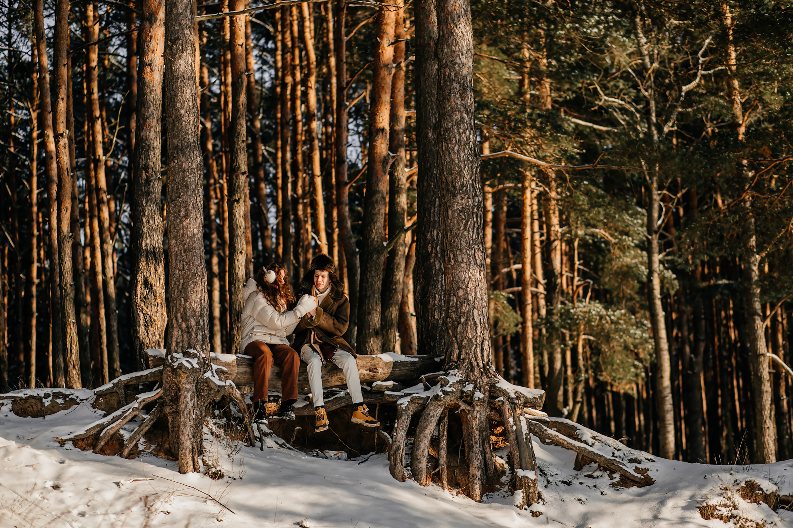 Зимняя Love. Свадебный и семейный фотограф Витебск