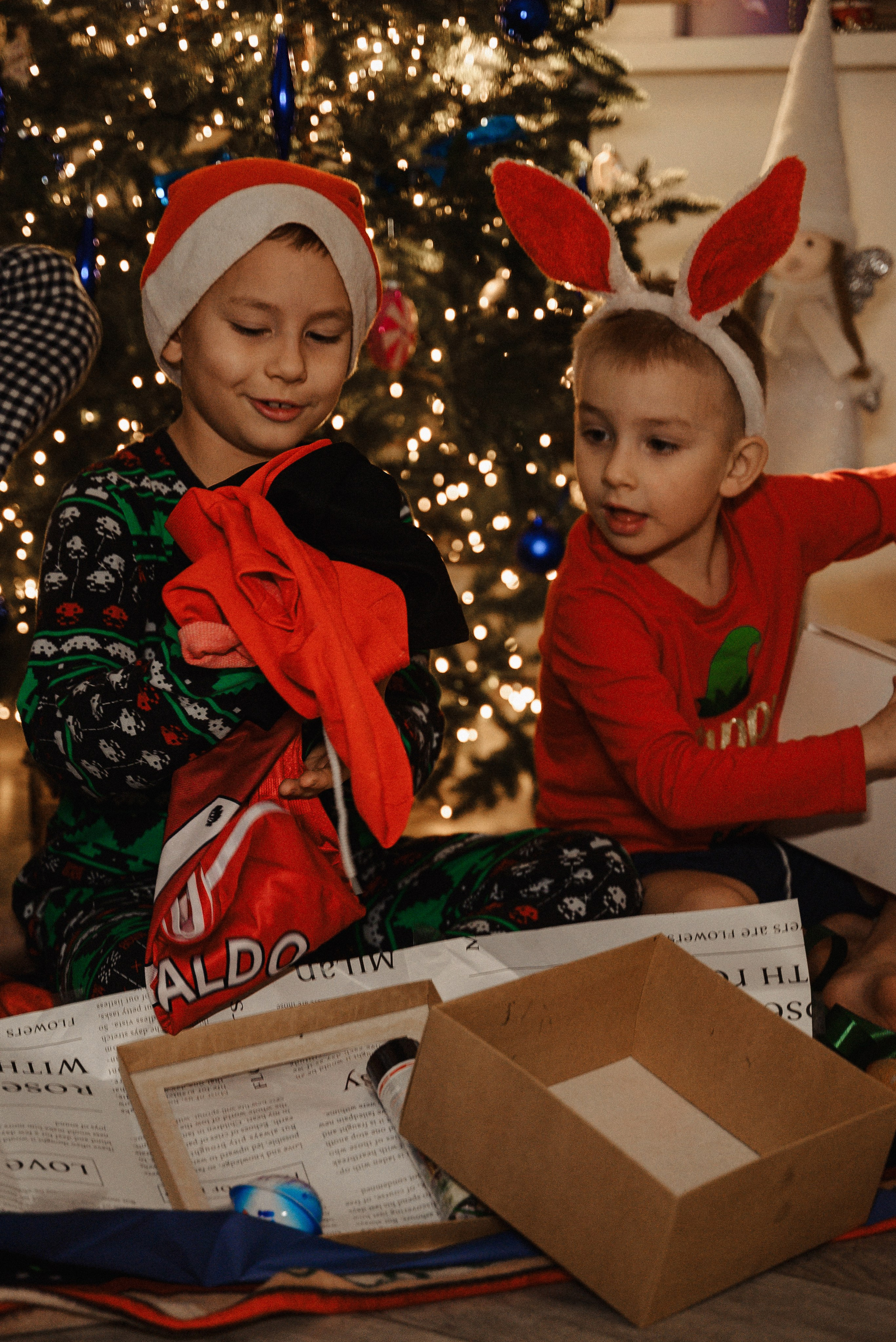 Новогодняя ночь дома. Свадебный и портретный фотограф в Минске Наташа Каракулова