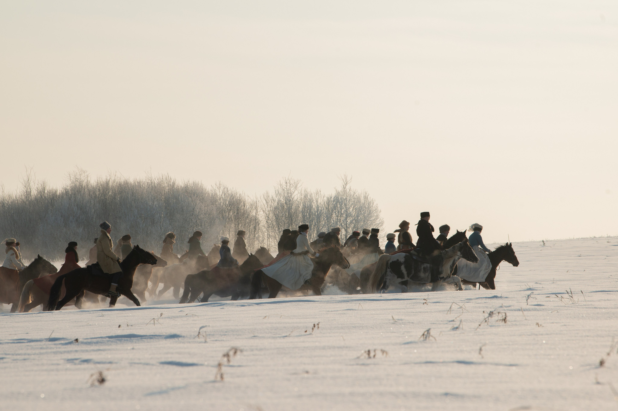 Псовая охота Аванпост. Конный фотограф в Саратове Юлия Иванова