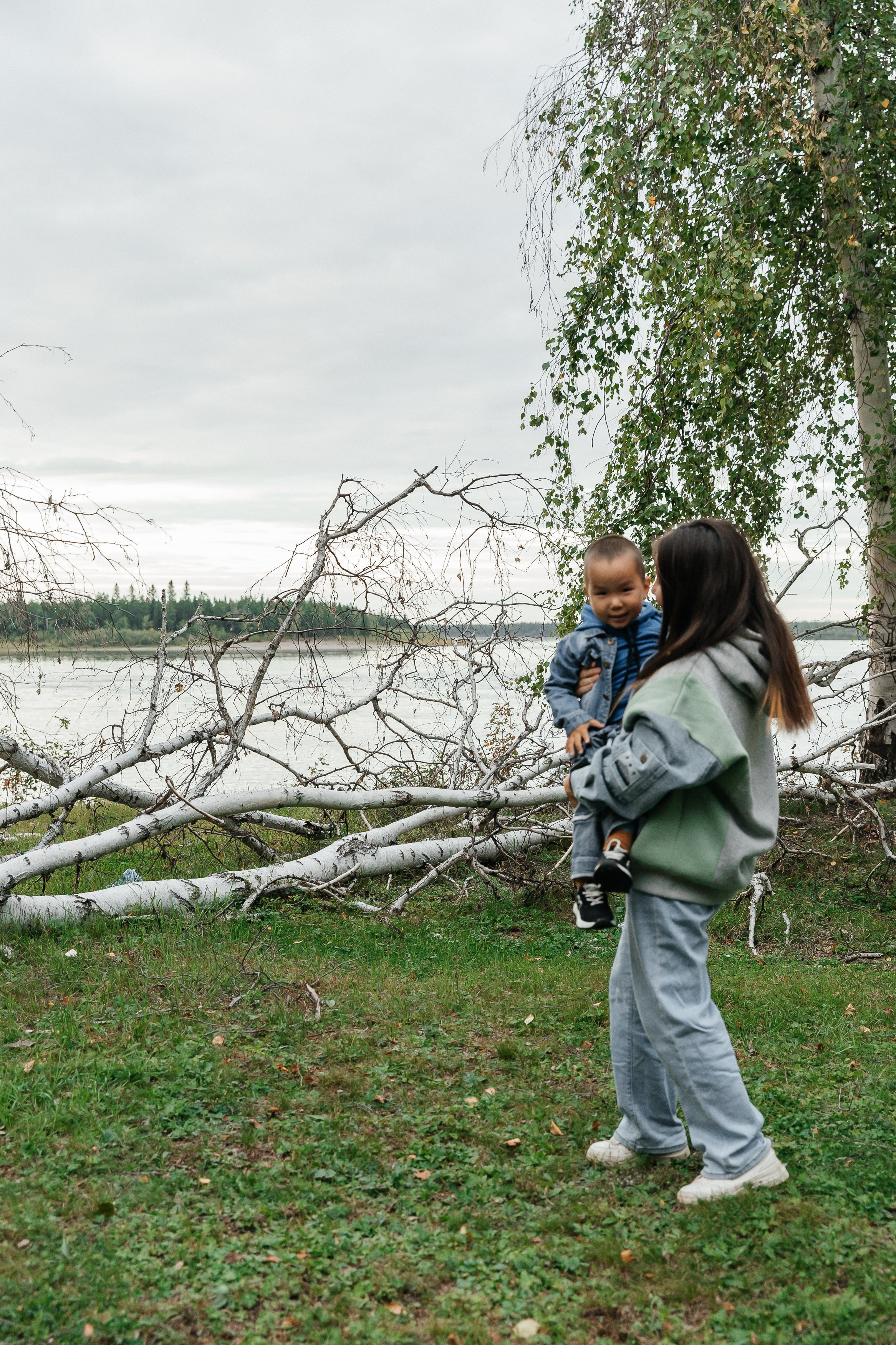 Лера и сын. Воронистая Анастасия. Фотограф Якутия, Томпонский район