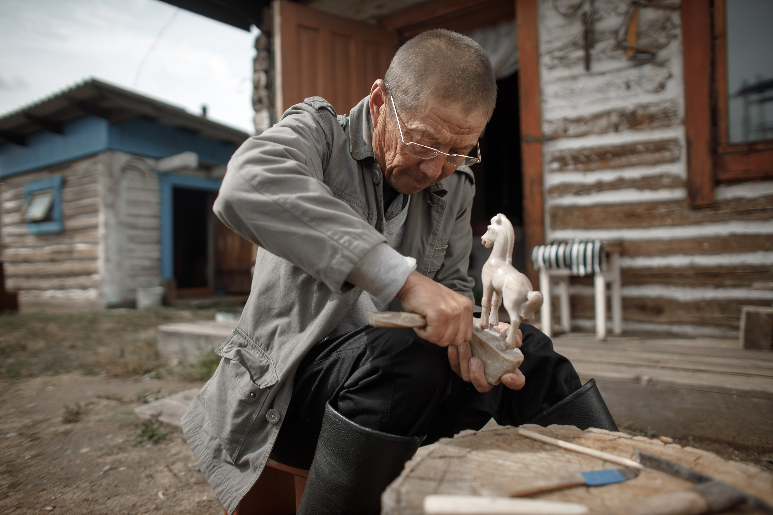 Камень и Тополь. Фотограф в Красноярске Нерозя Александр. Пейзаж, природа, портрет
