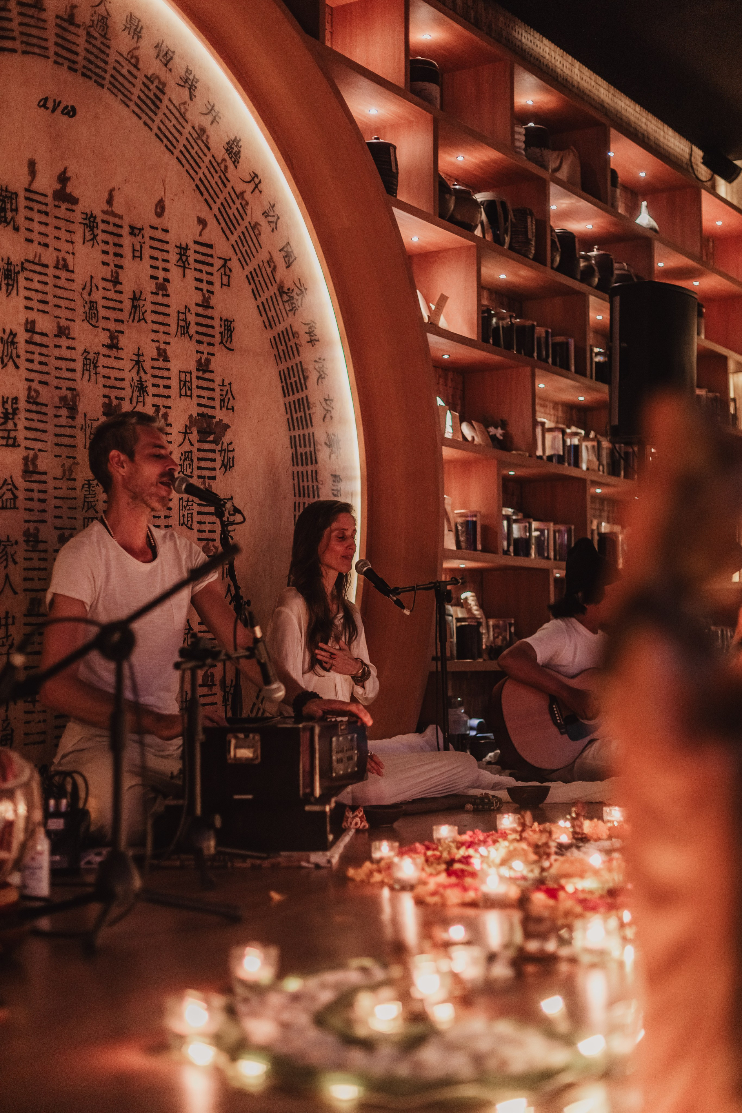 Navaratri w Bhakti Bliss at Dragon tea temple. Мариам Багдасарян