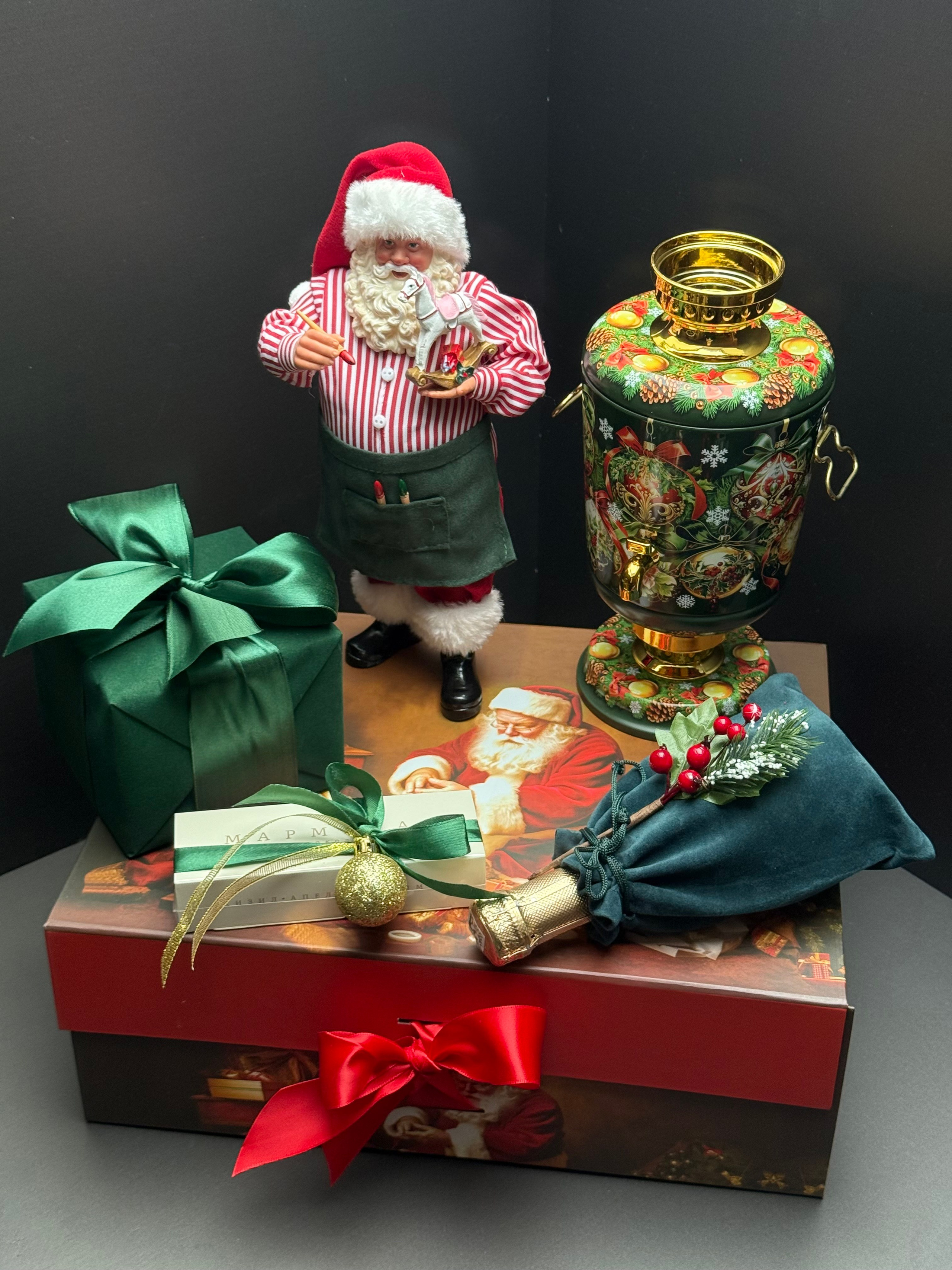 «Санта — чаепитие». Студия подарочных наборов «Владия»