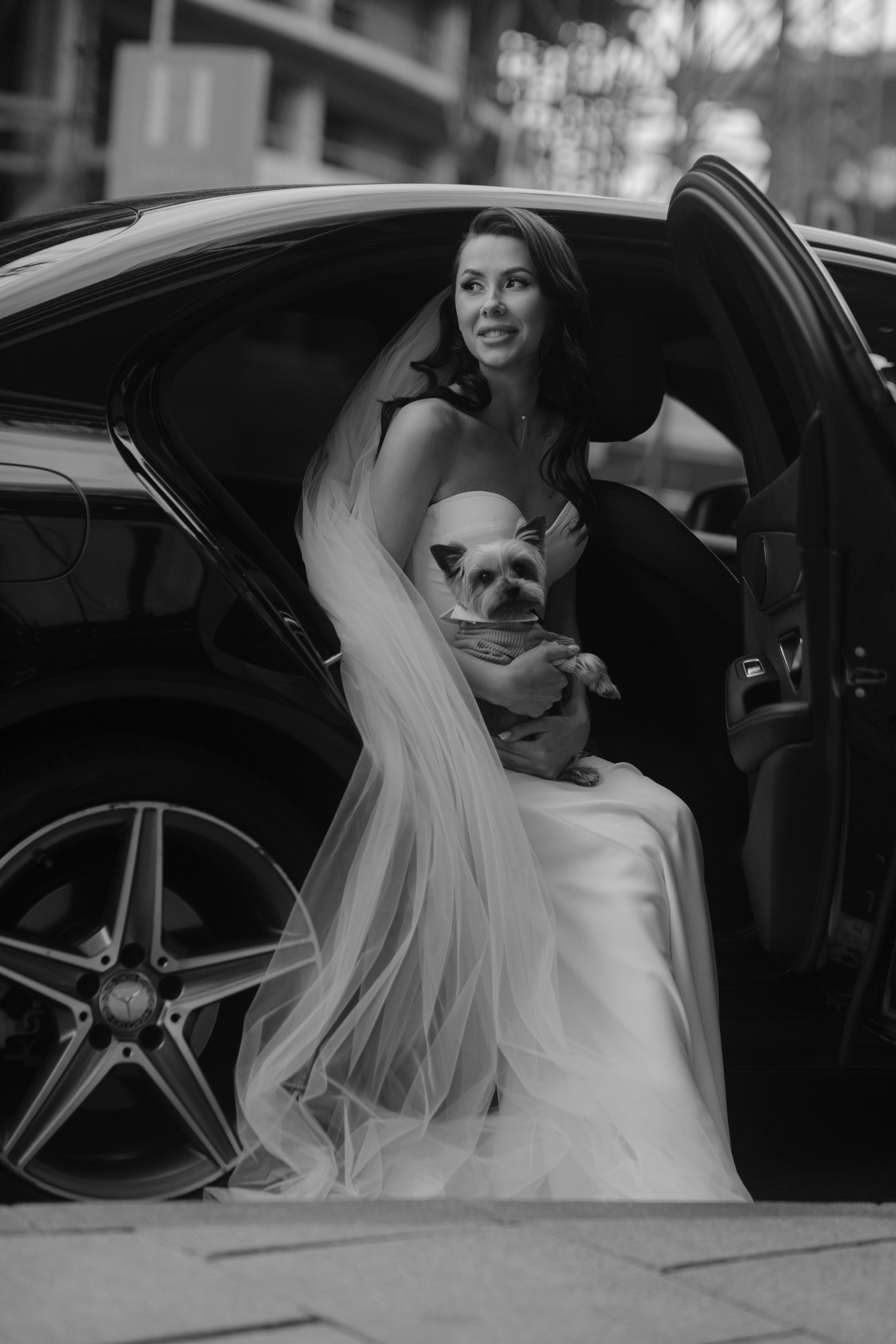 Сентиментальная свадебная фотография