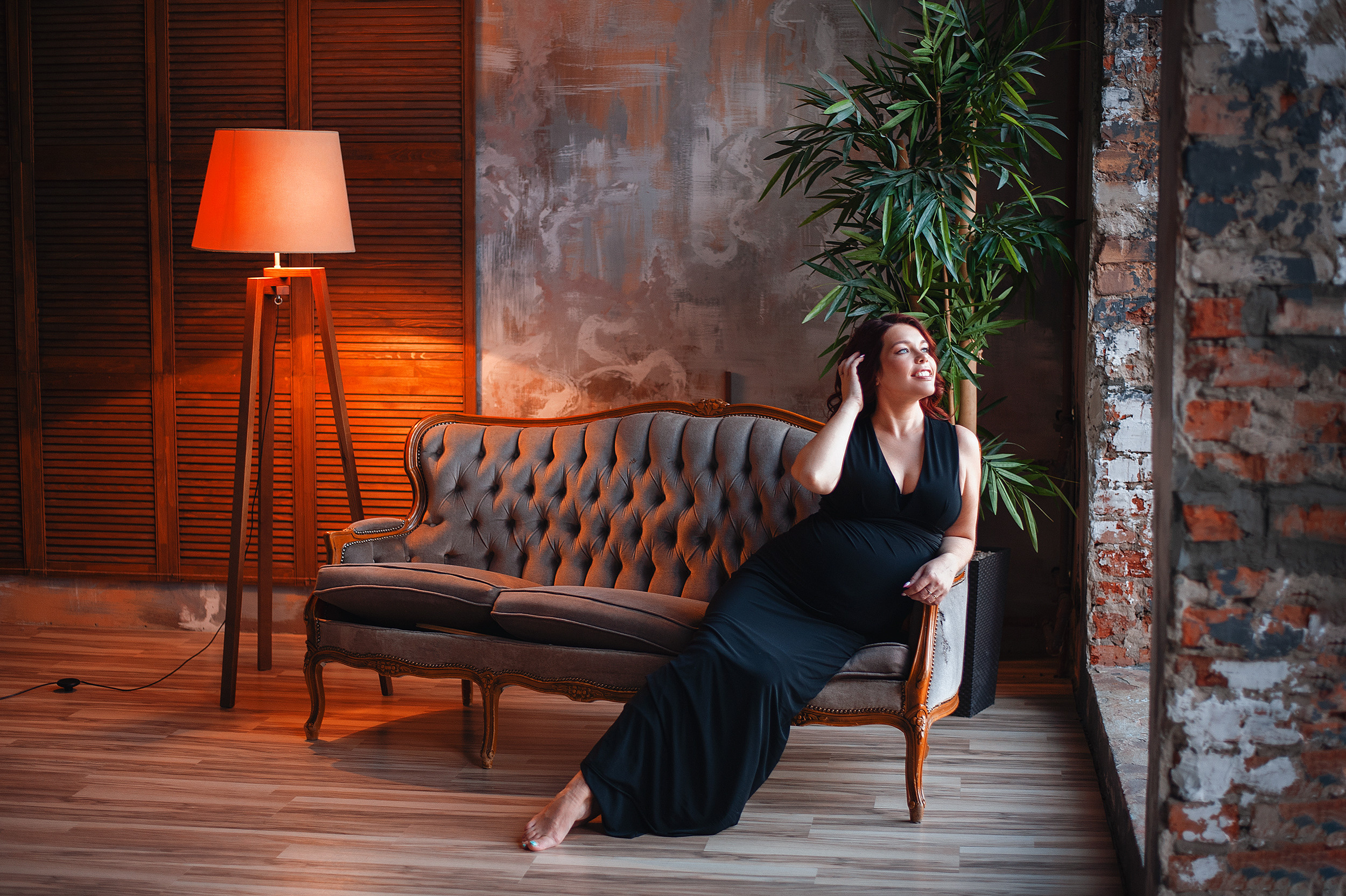 Фотосессия беременности Пермь. Профессиональный фотограф в Перми. Новогодняя фотосессия Пермь