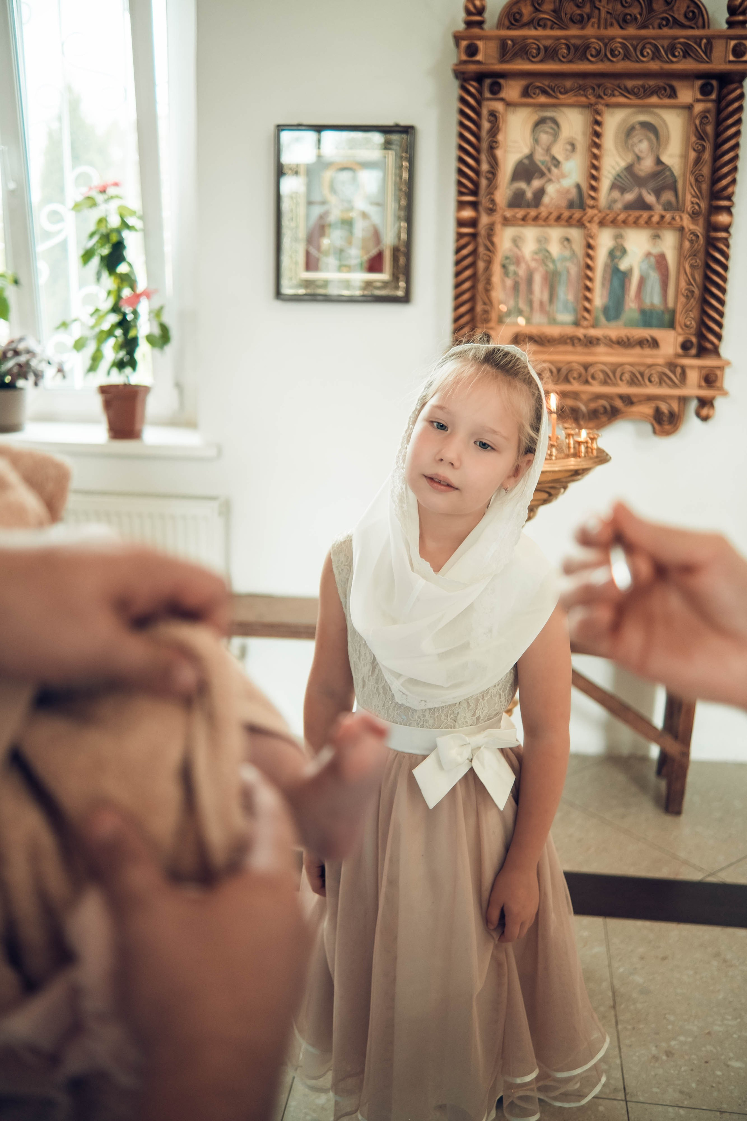 Крещение Ксении. Семейная фото и видеосъёмка. Брянск