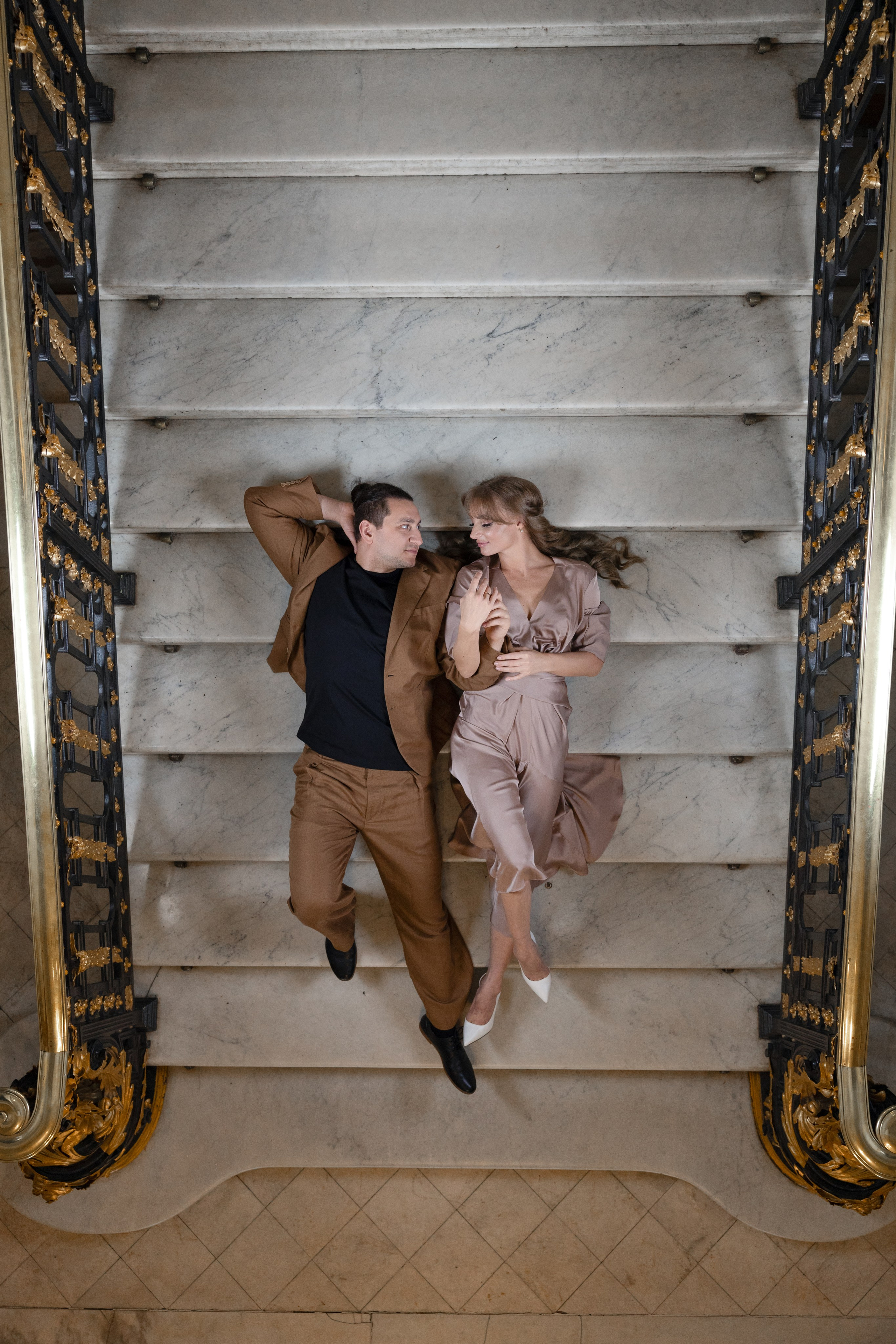 Лавстори в особняке Санкт-Петербурга для влюбленных танцоров. Фотограф в Санкт-Петербурге Вагнер Юлия