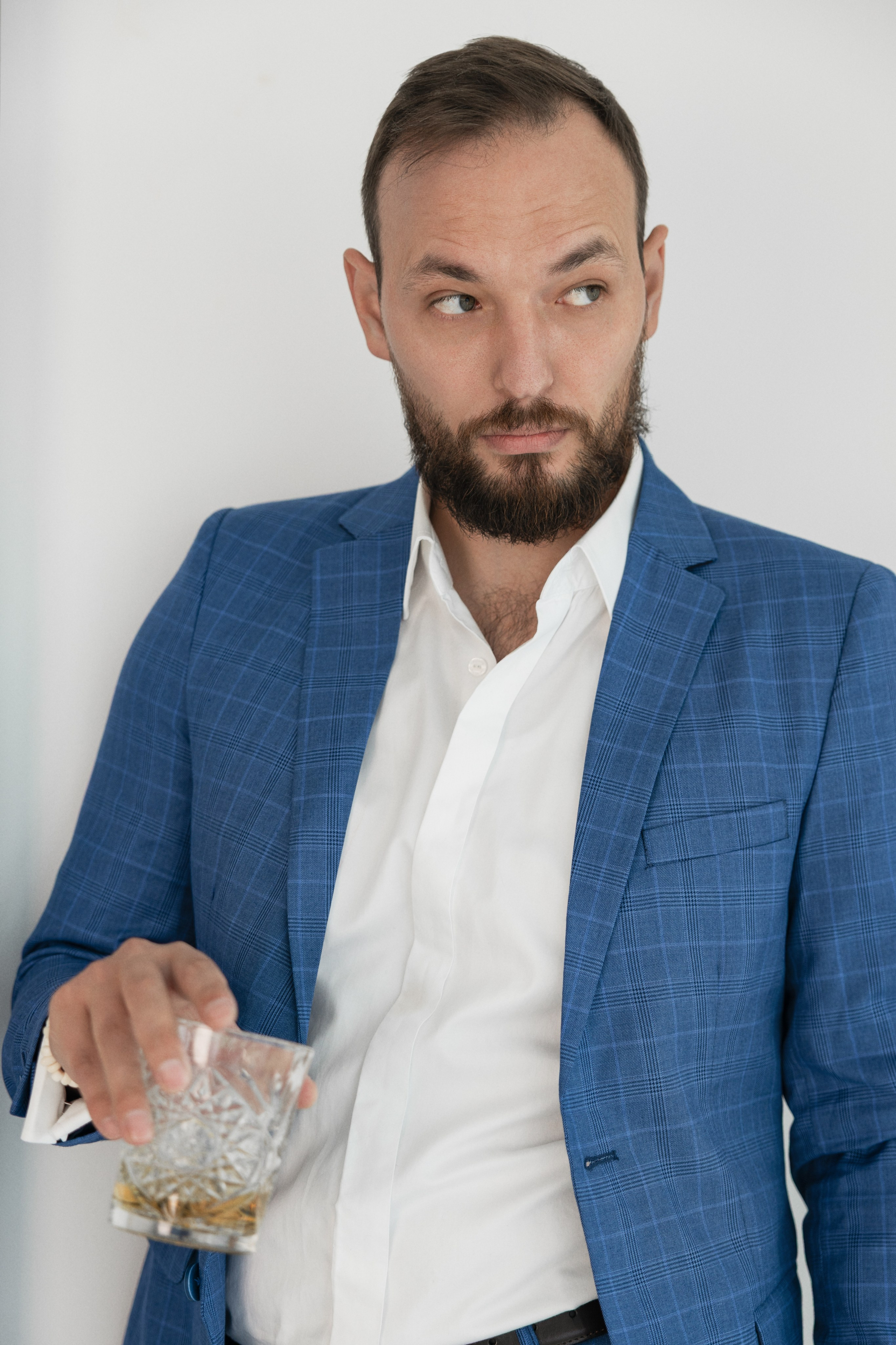 Мужская портретная съемка в студии. Фотограф в Санкт-Петербурге Вагнер Юлия