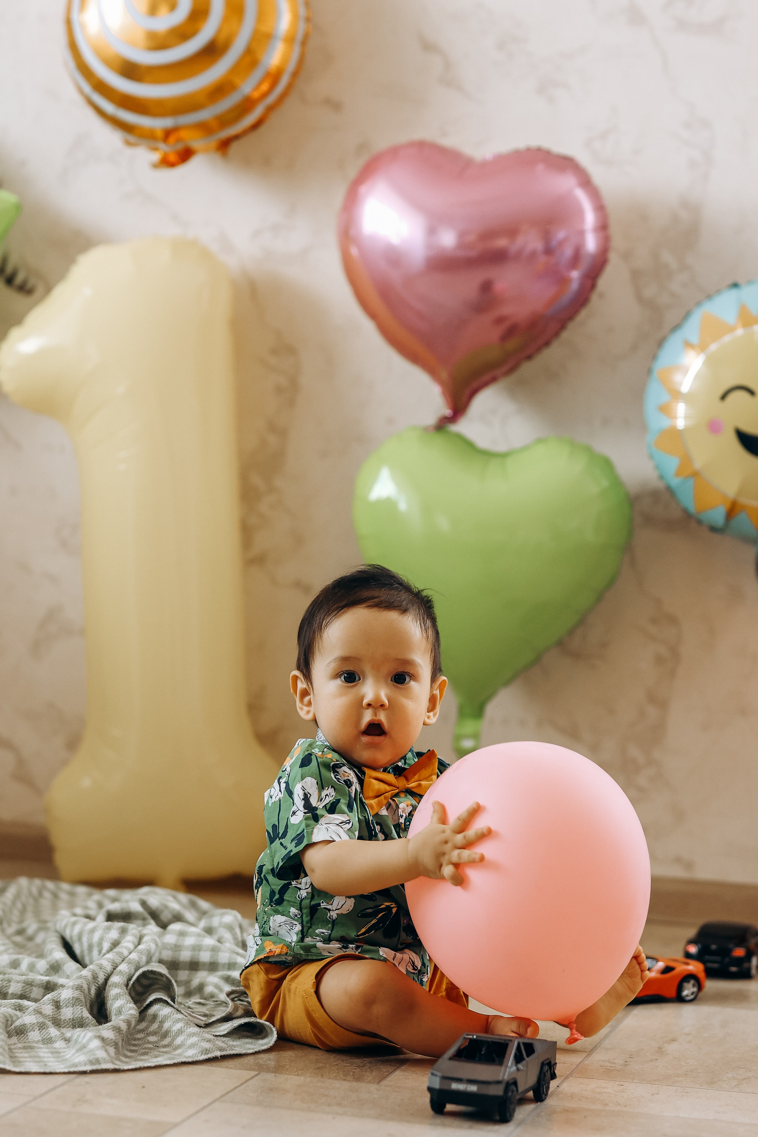 Годовасие маленького львенка. Детский фотограф в Дубне и Кашине Елена Карпушина