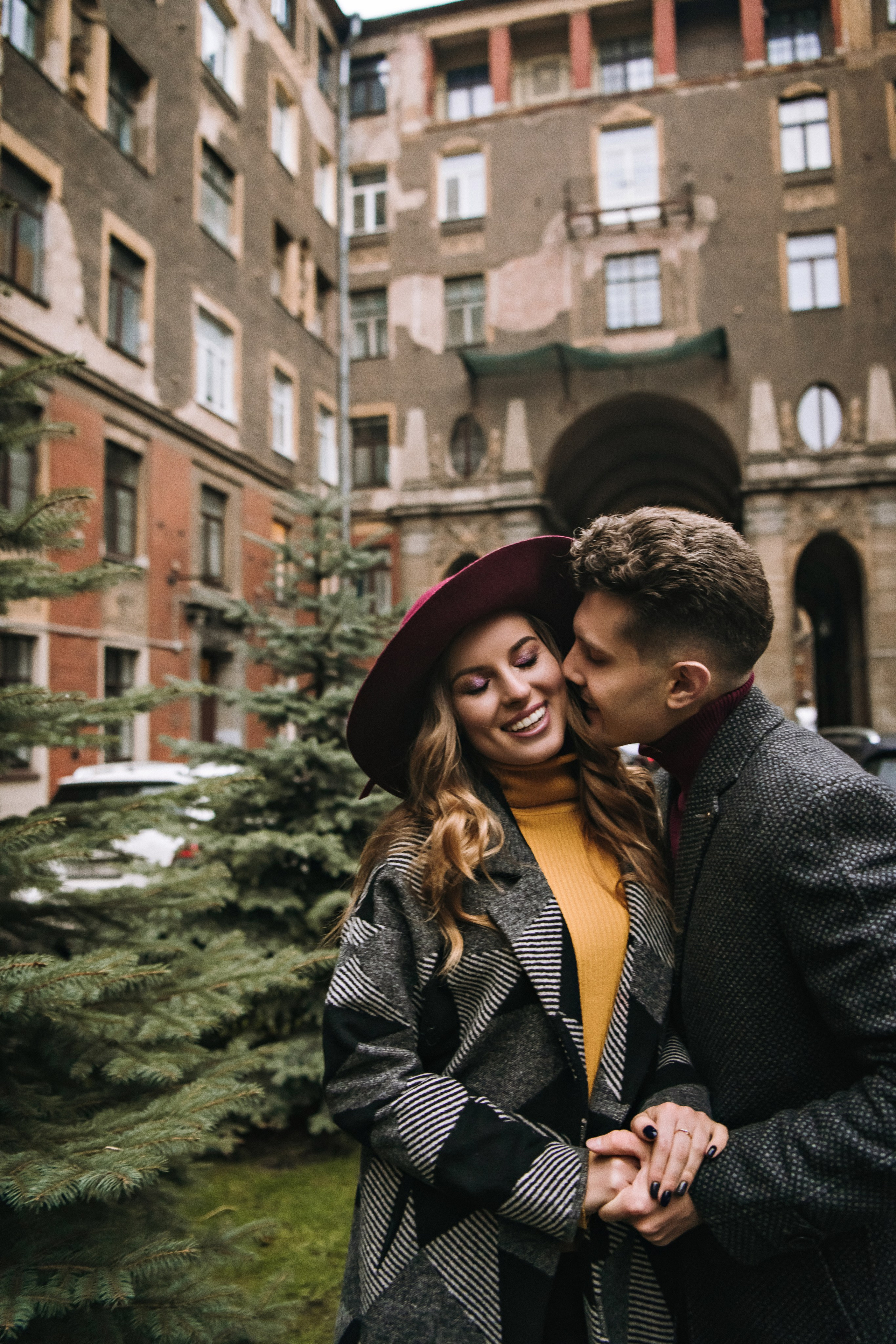 Настя и Игорь. Вечерний центр. Свадебный фотограф в Санкт-Петербурге София Шубик