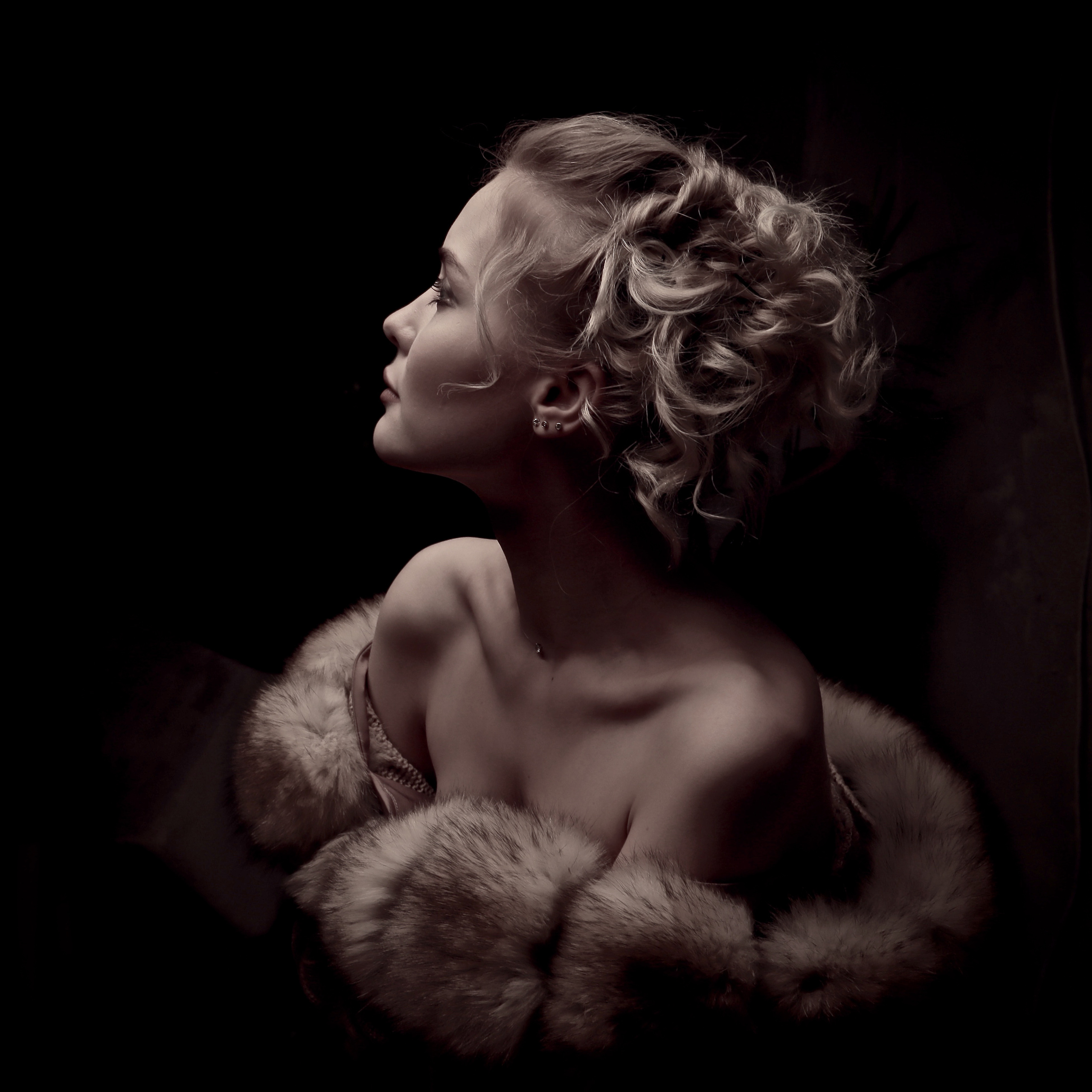 Съемка женского портрета