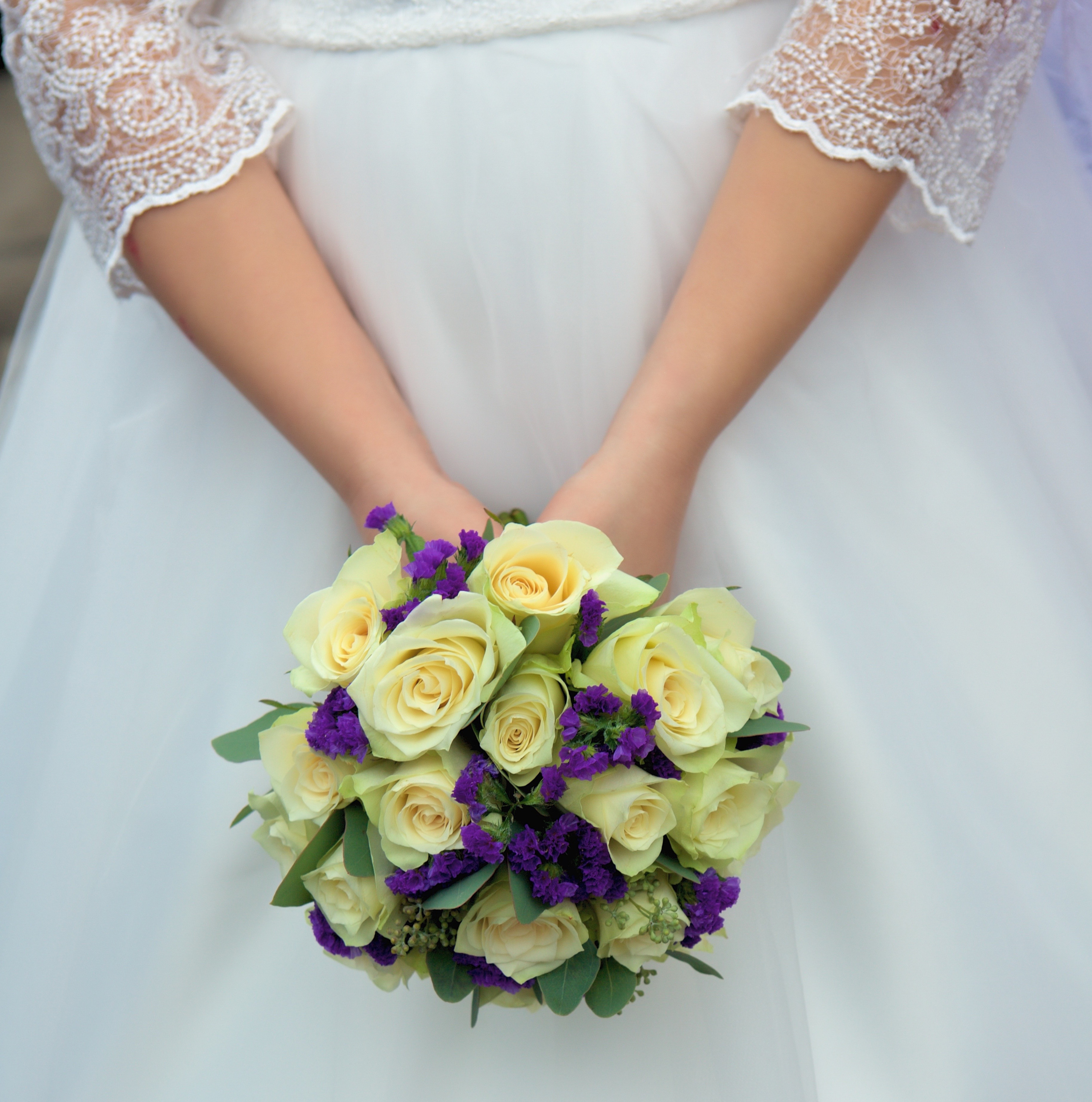 Свадебное фото  букета невесты