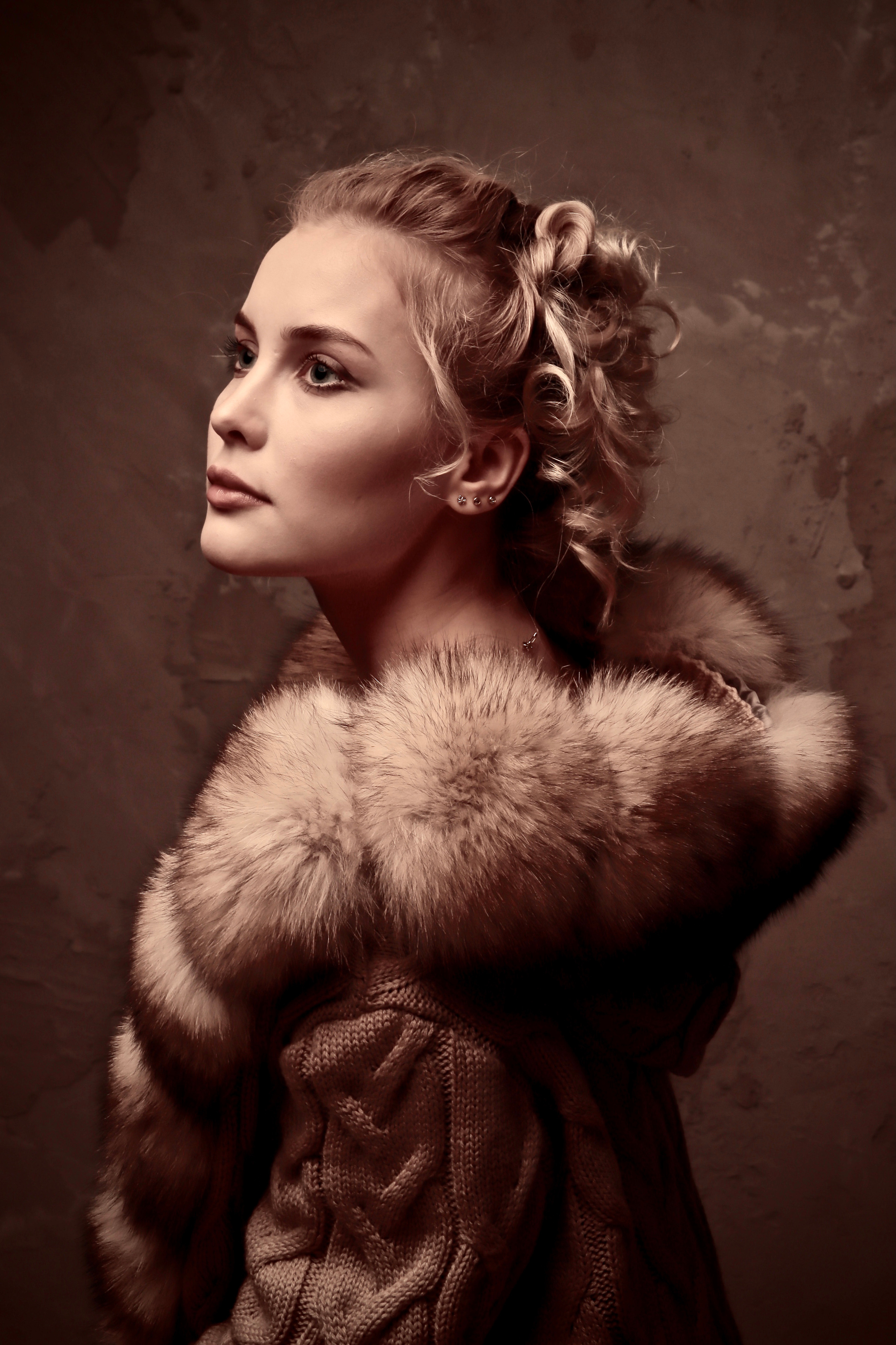 Портретная съёмка ,женский портрет