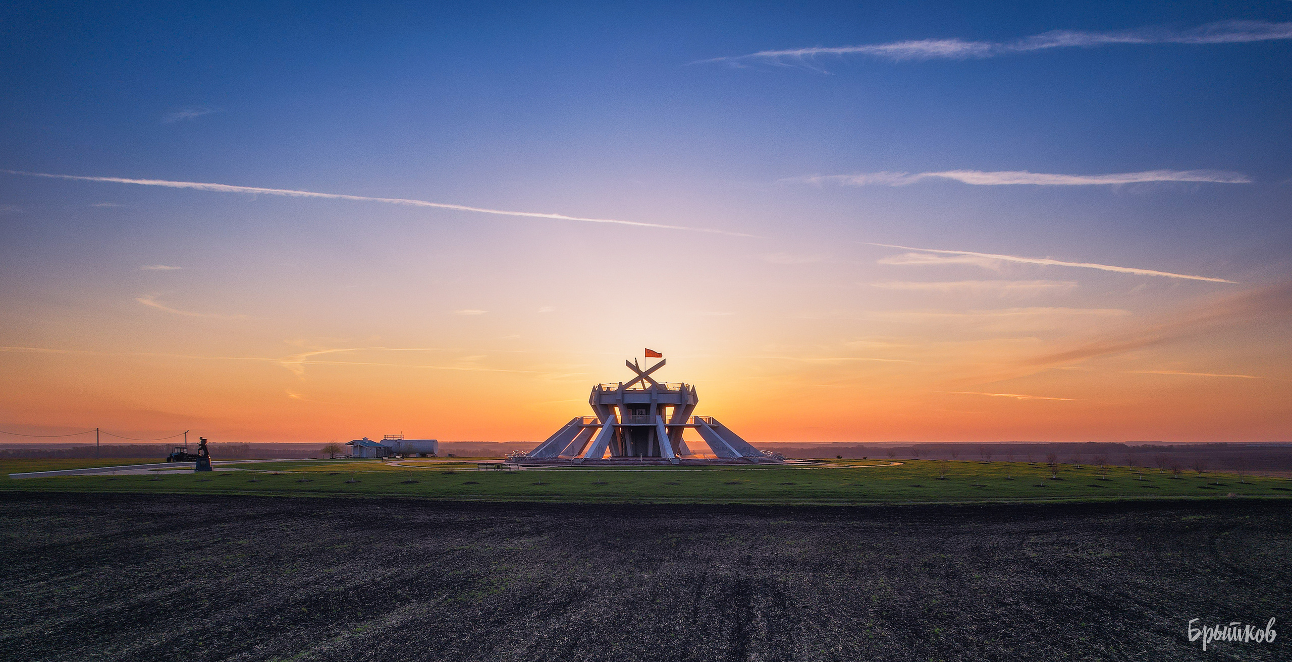 Мемориальный комплекс Тепловская высота Брытков Николай