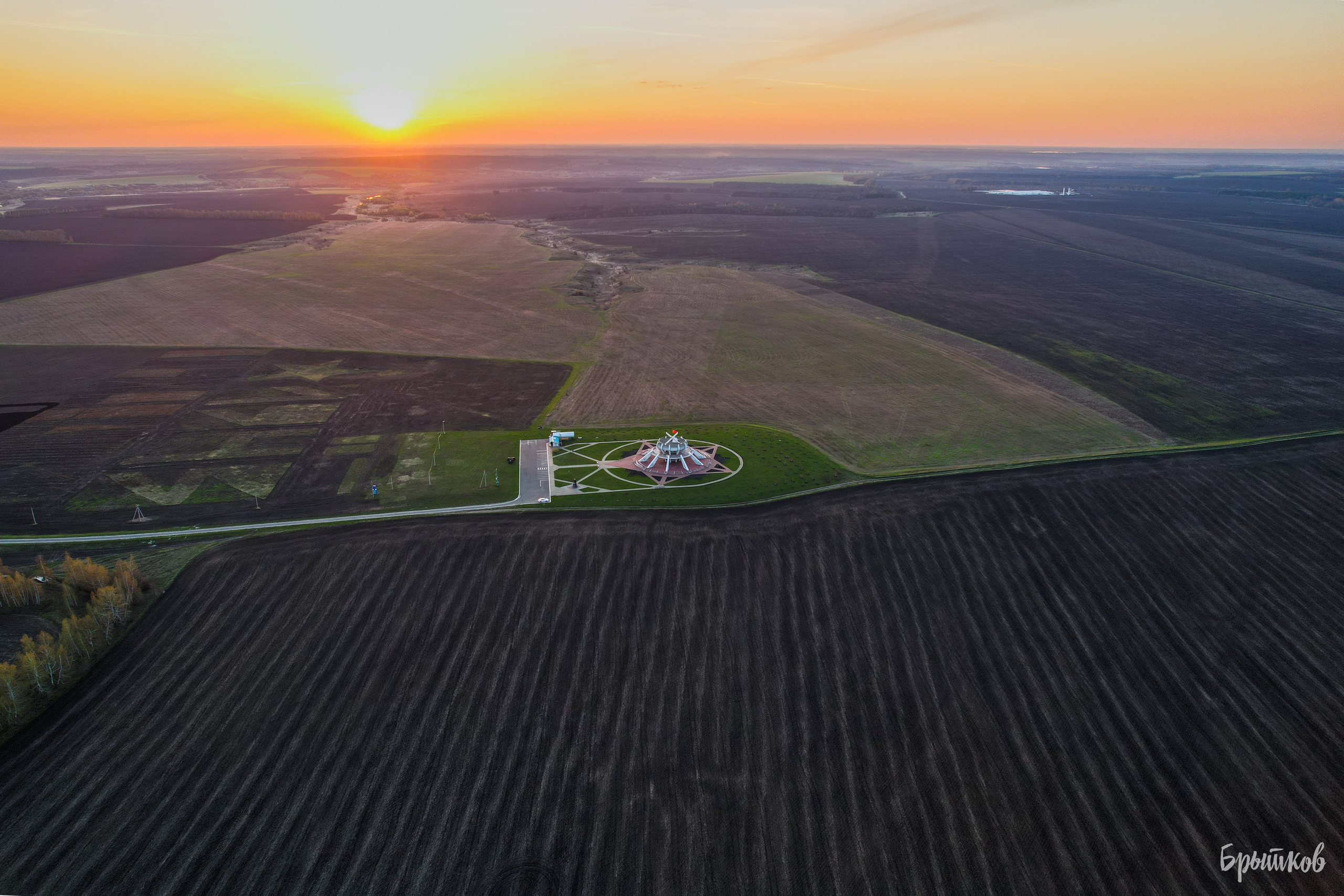 Мемориальный комплекс Тепловская высота Брытков Николай