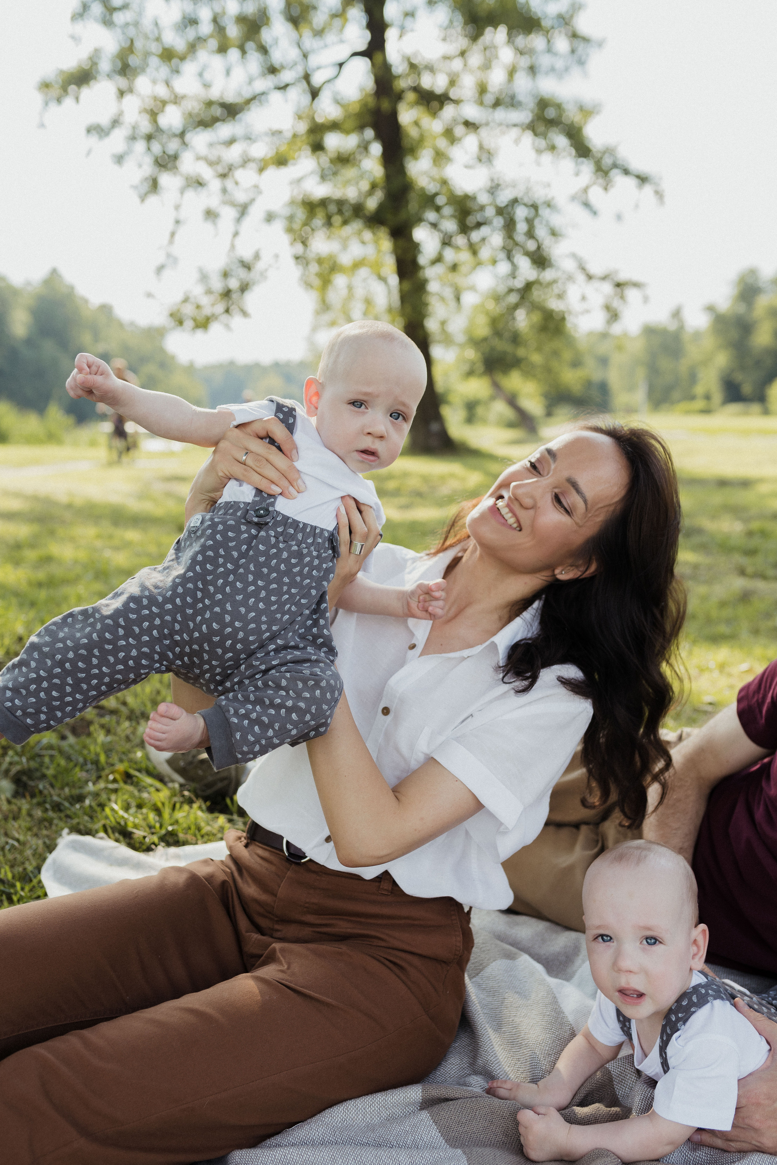 Семейная фотосессия в студии в Москве, семейный фотограф Анна Полушина. Свадебный фотограф в Москве Анна Полушина