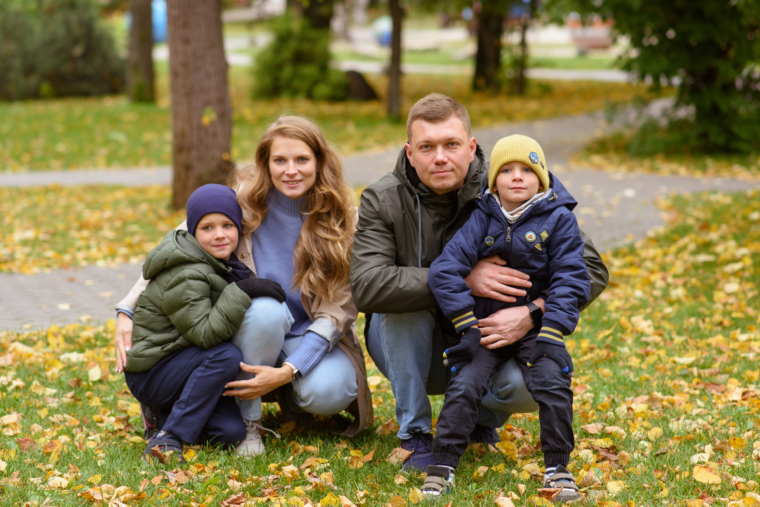Семейная фотосессия в студии в Москве, семейный фотограф Анна Полушина. Свадебный фотограф в Москве Анна Полушина