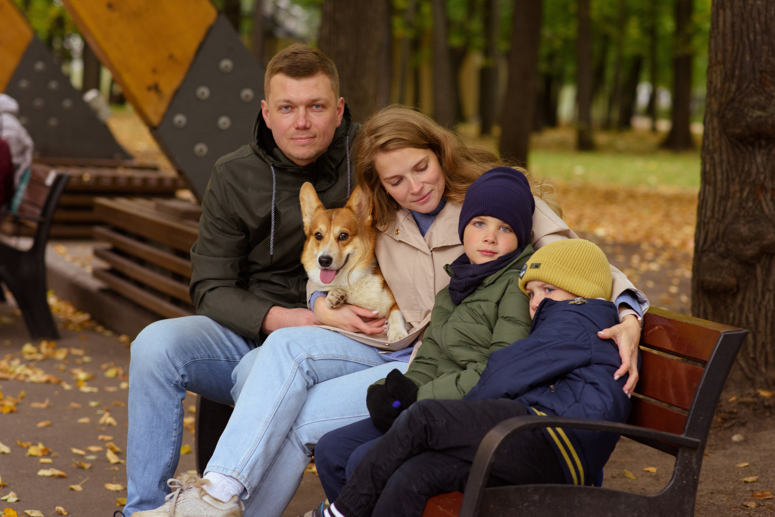 Семейная фотосессия в студии в Москве, семейный фотограф Анна Полушина. Свадебный фотограф в Москве Анна Полушина