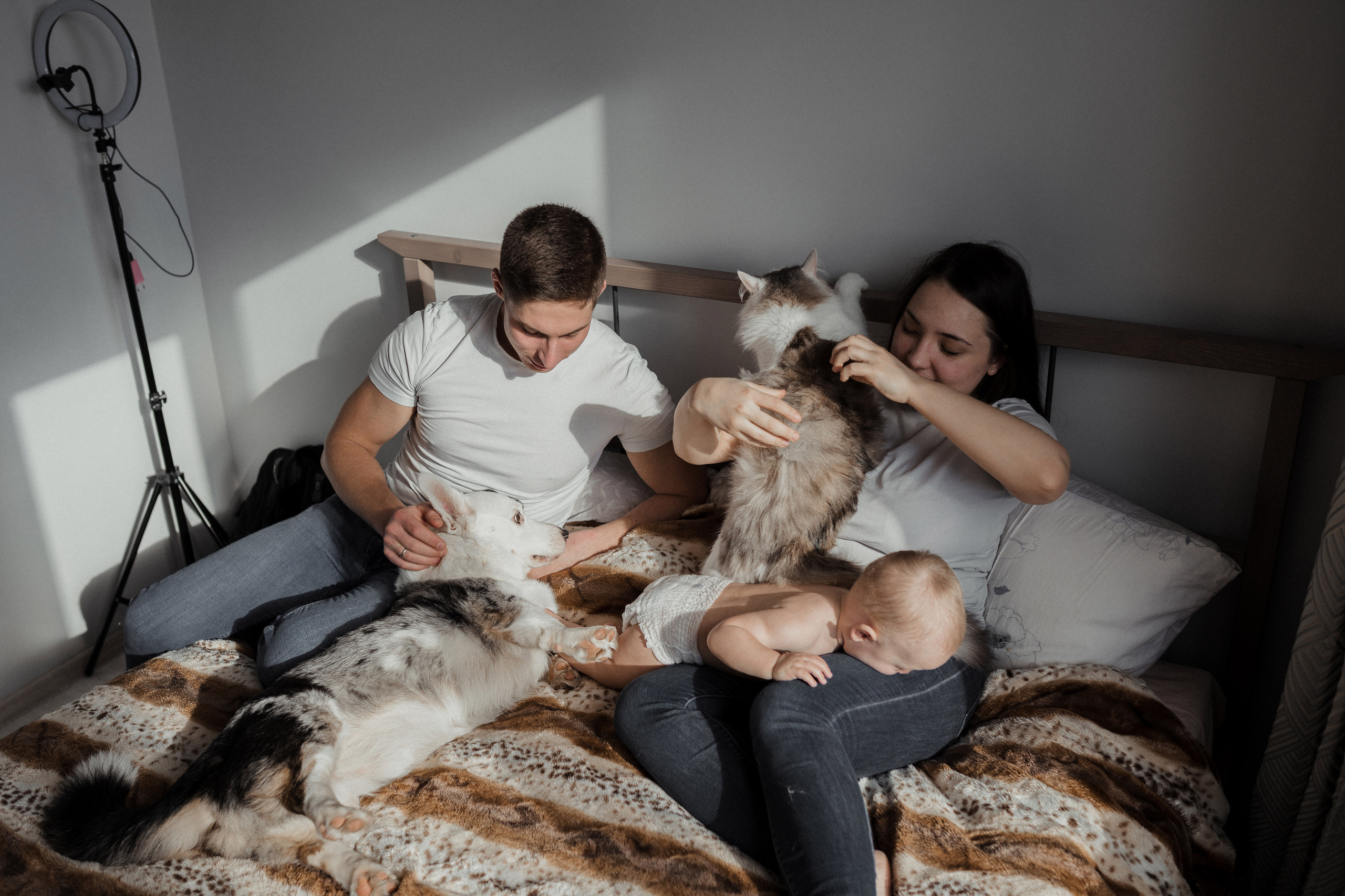 Семейная фотосессия в Москве, семейный фотограф Анна Полушина. Свадебный фотограф в Москве Анна Полушина