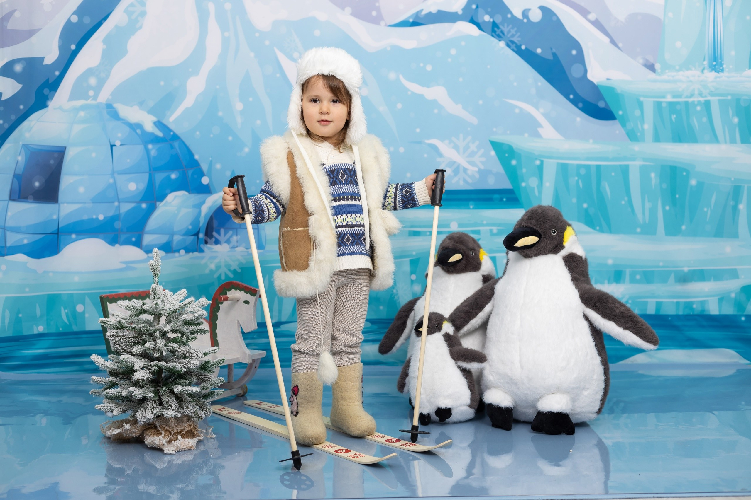 Локация северный полюс. Фотостудия «Олеся». Фотостудия в г. Верхняя Пышма