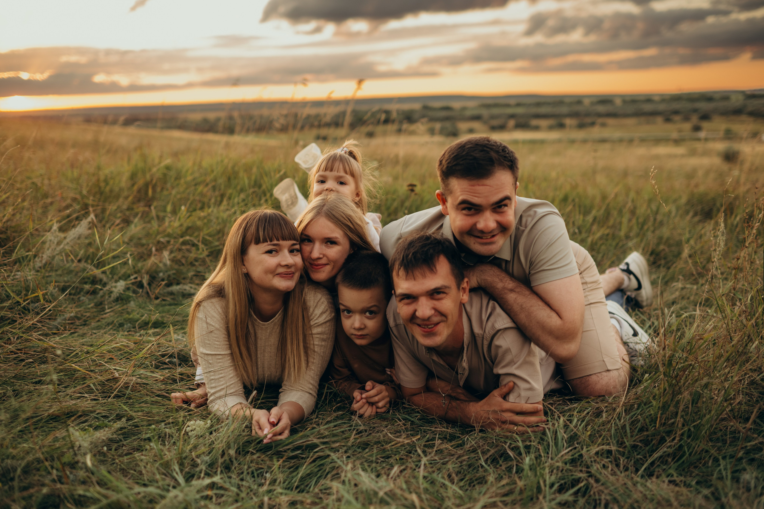 Даша Даня Ксюша Илья Саша и Ева. Свадебный и семейный фотограф в Самаре Головань Наталья